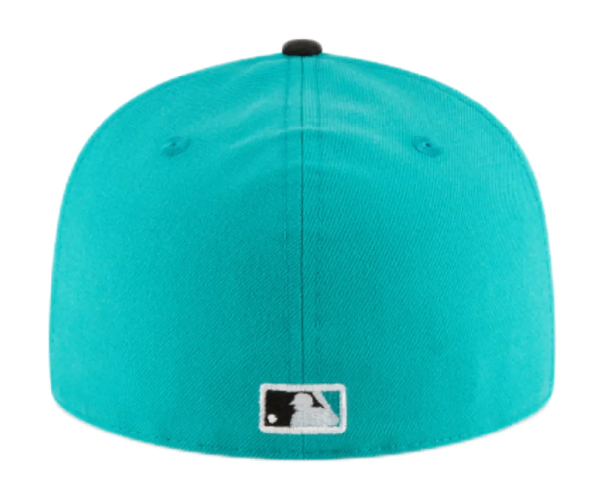 Florida Marlins Teal and Black 1997 World Series Fitted Hat - Image 5