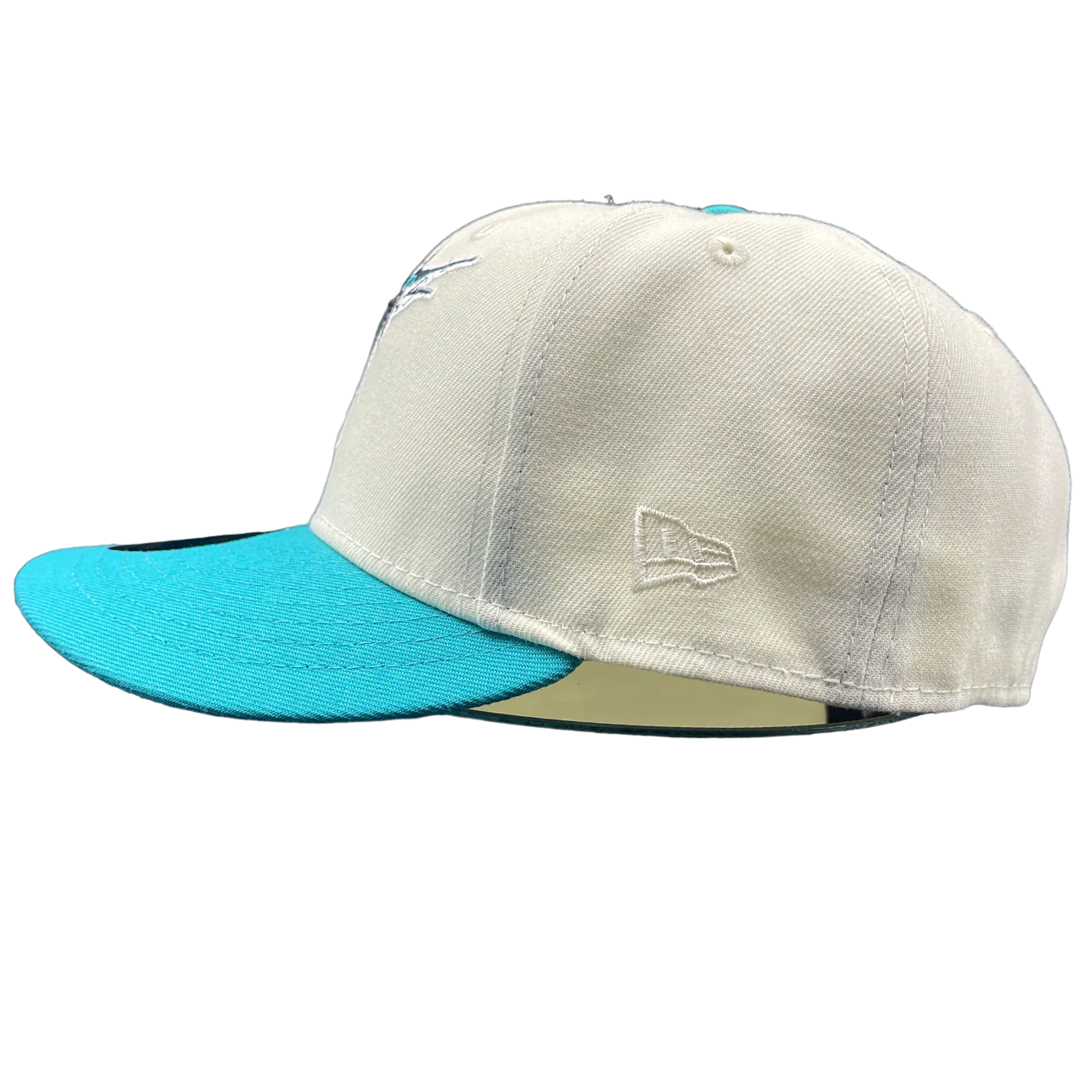 Florida Marlins Chrome & Teal Visor 10 - Image 5