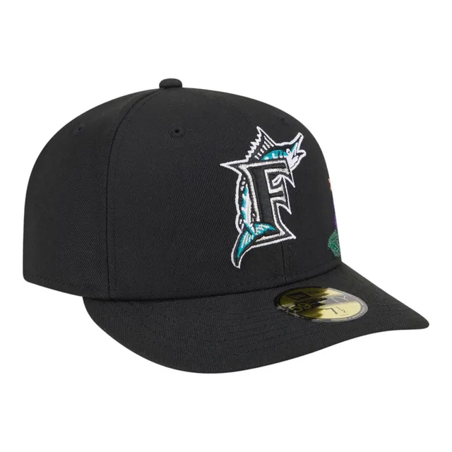 Florida Marlins Black Floral Chain Stitch Green UV - Image 5