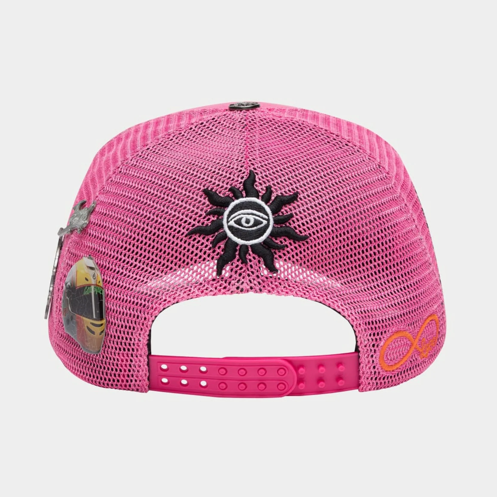 God Speed Forever Pink Trucker Hat (Fuchsia Washed) - Image 4