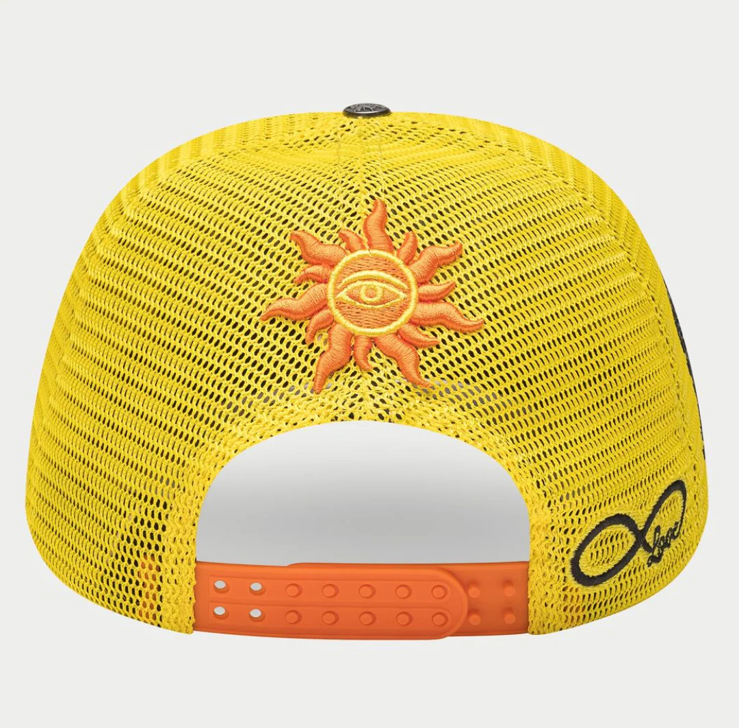 GODSPEED Yellow And Orange Trucker Snap Back - Image 2