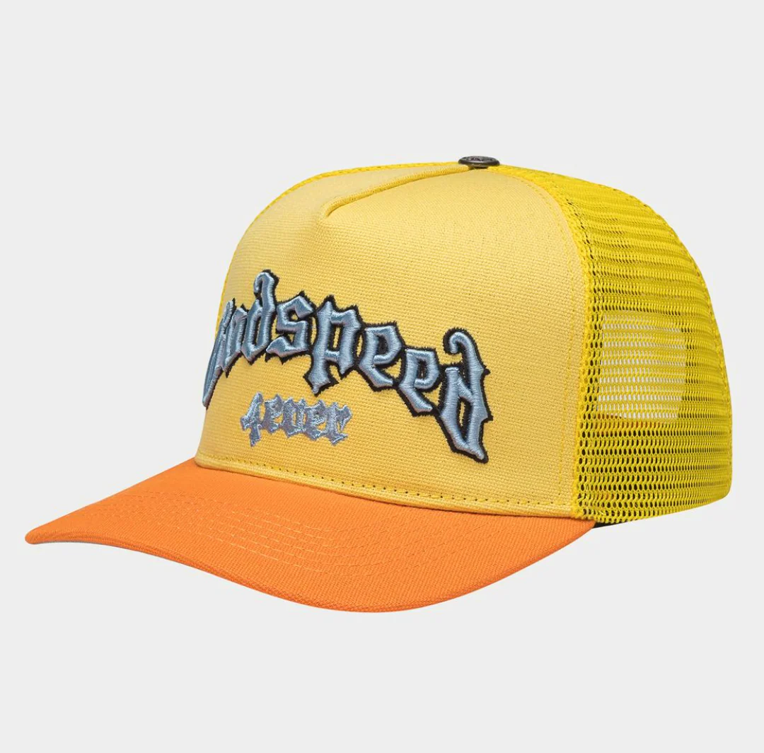 GODSPEED Yellow And Orange Trucker Snap Back - Image 3