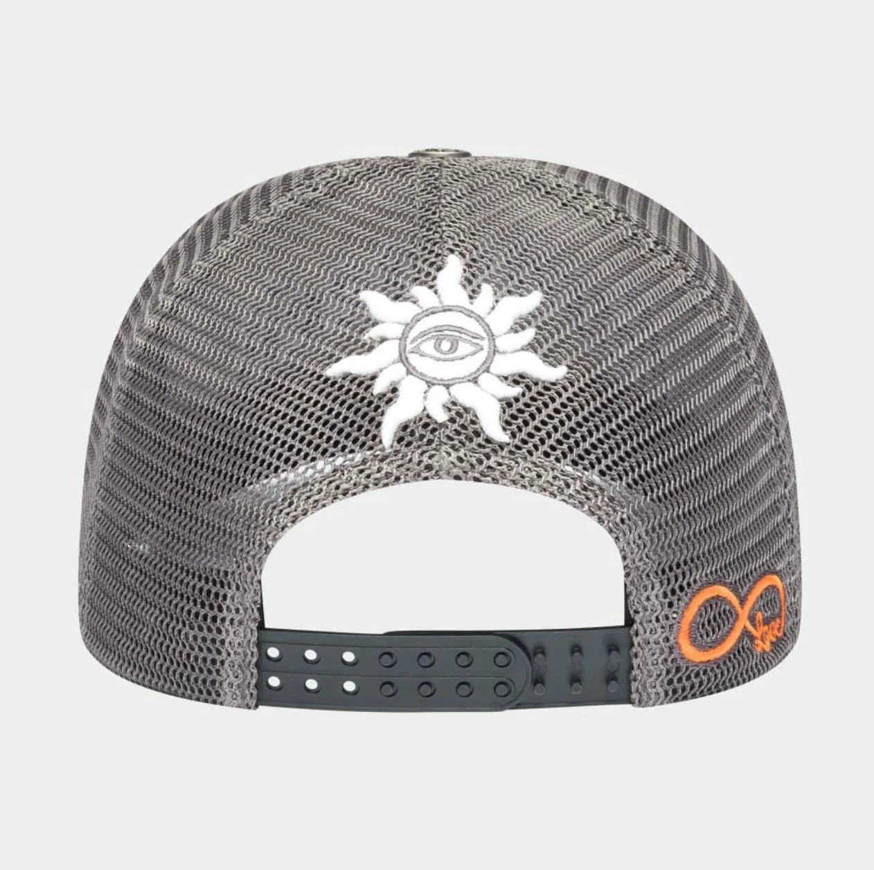GodSpeed Forever Trucker Hat (Grey/French Blue) - Image 3