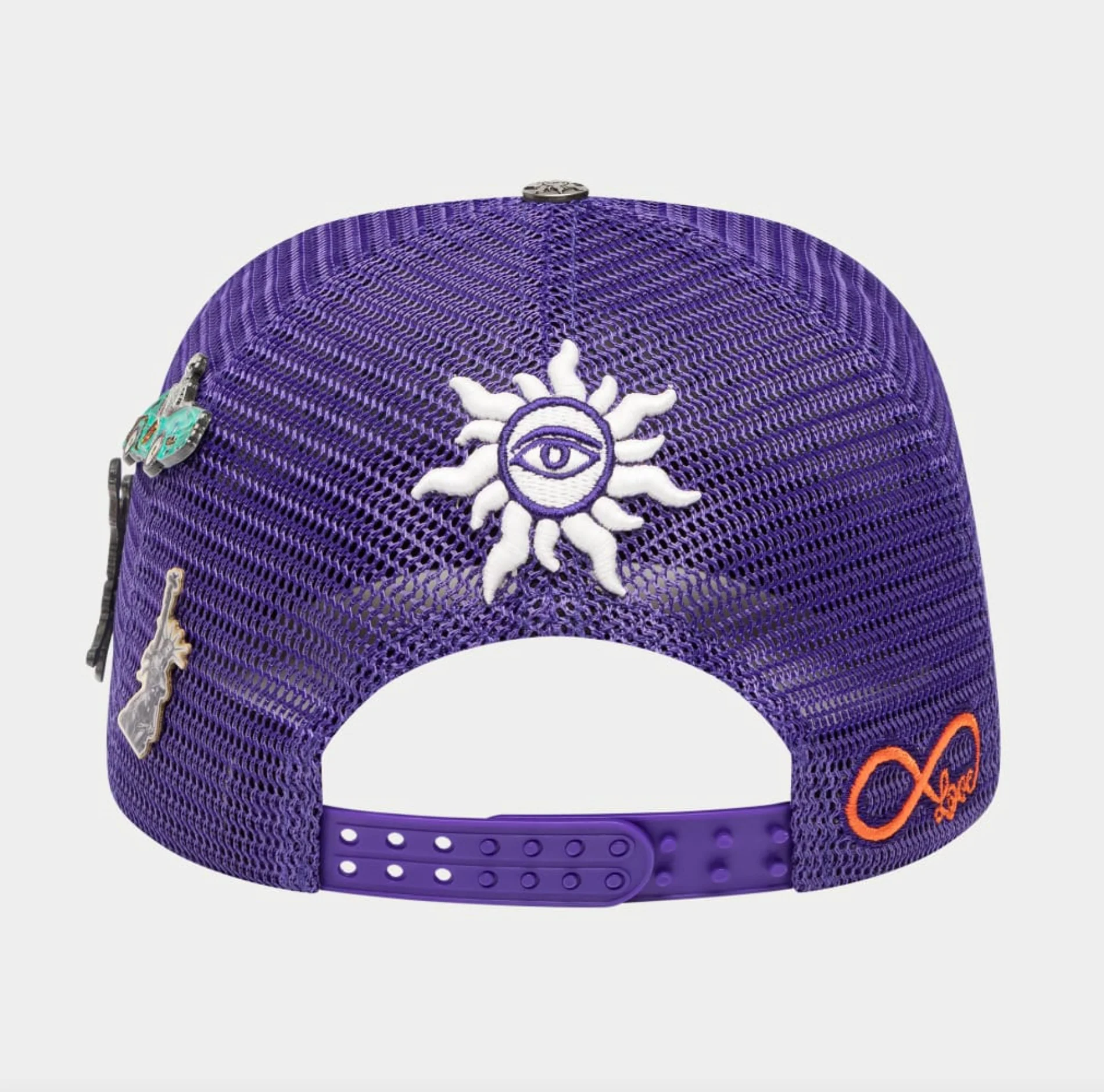 GODSPEED Forever 2 tone Purple-Green Trucker Hat - Image 2