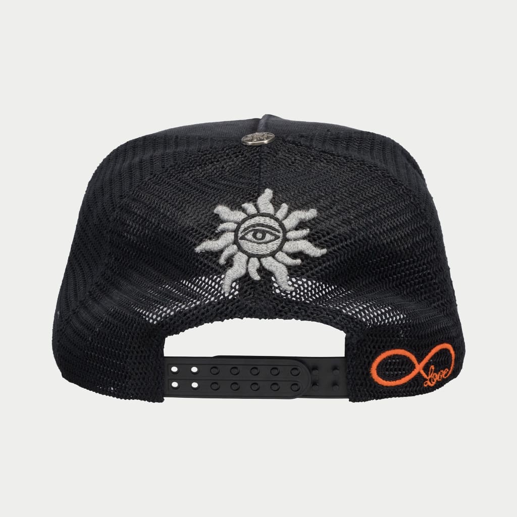 GODSPEED FOREVER TRUCKER HAT (VINTAGE BLACK) - Image 4