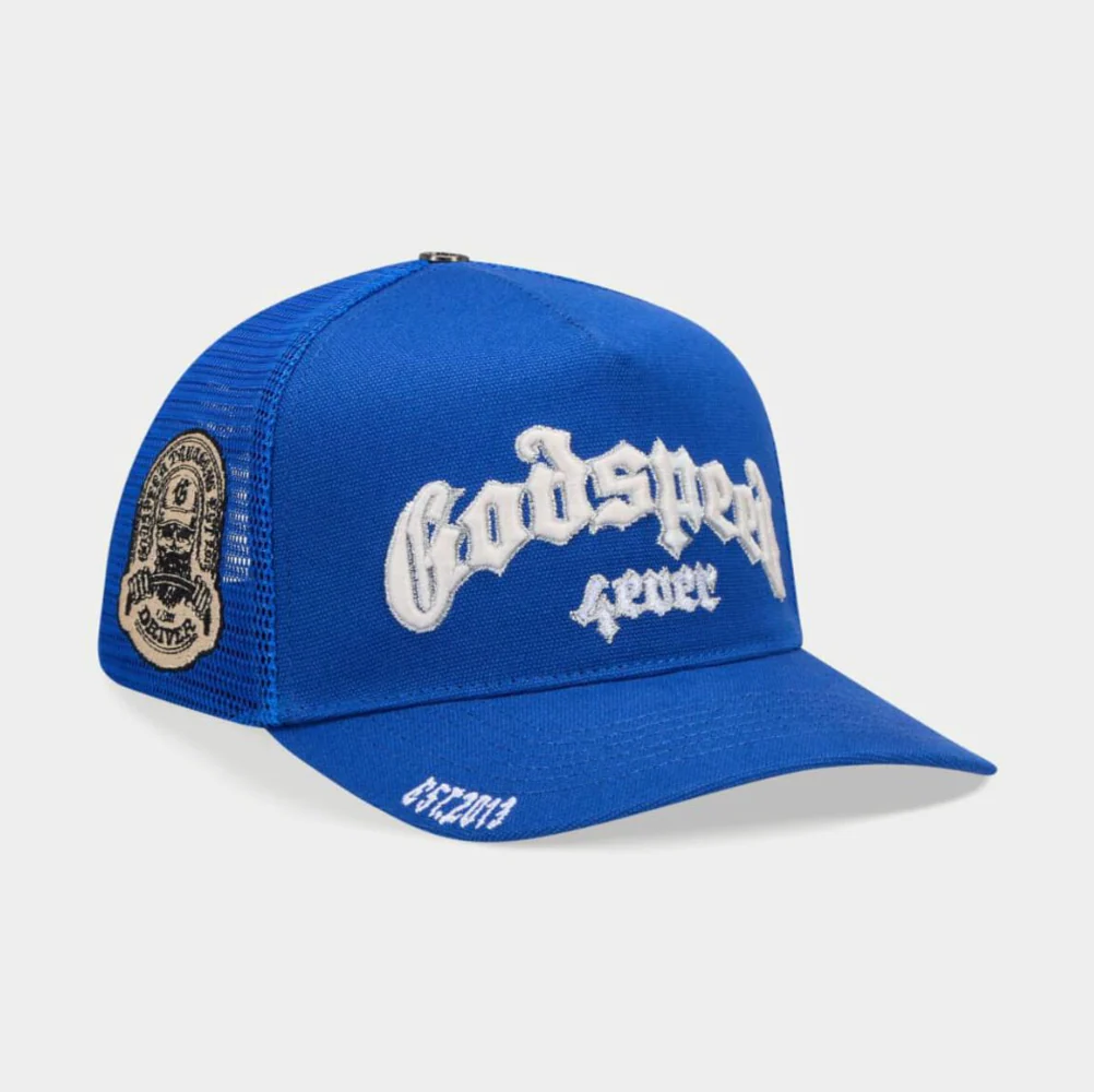 GODSPEED Forever All Royal Blue "Azul" Trucker Snap Back - Image 2