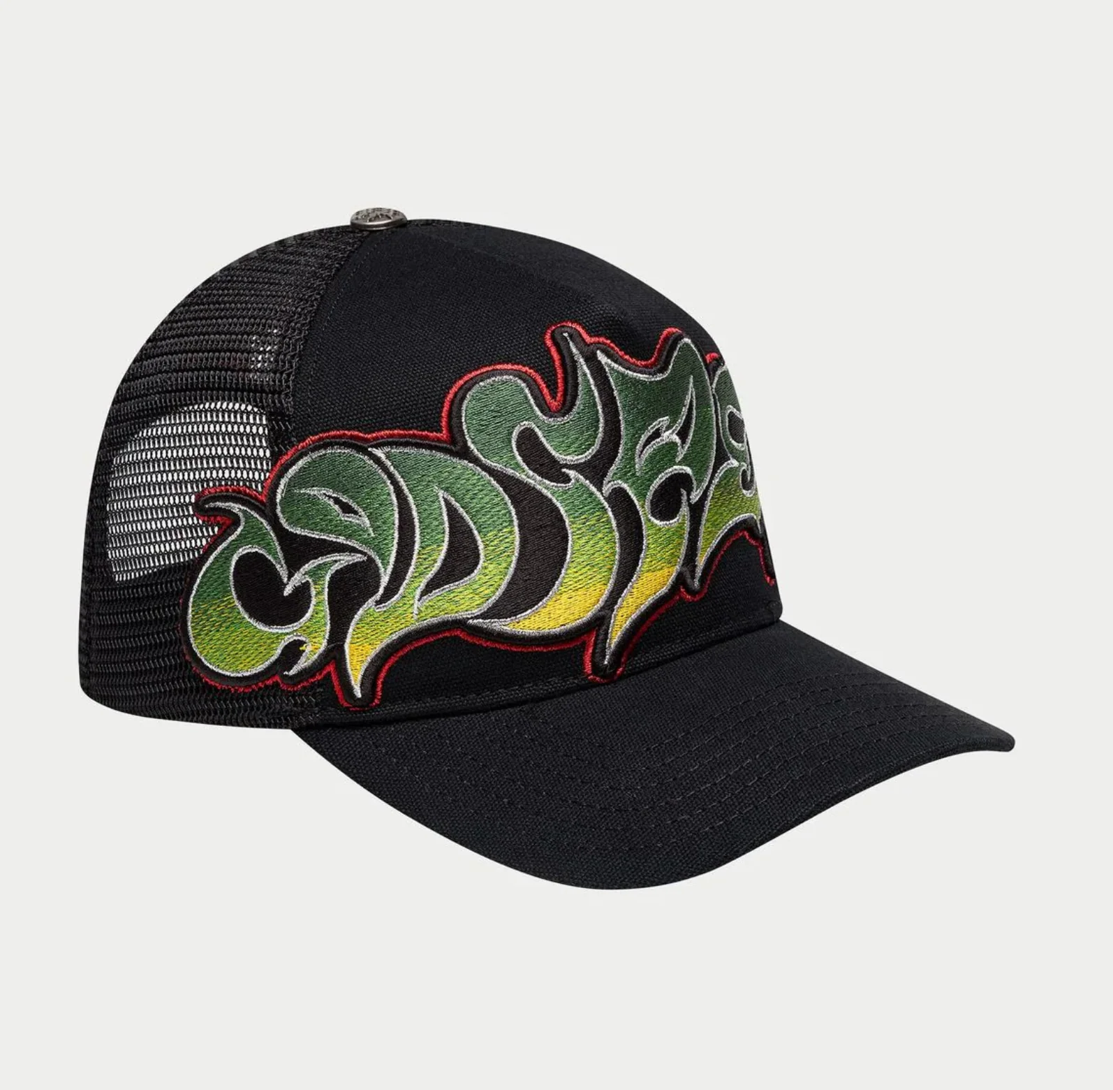GODSPEED Forever Black Graffiti Trucker Snap Back - Image 2