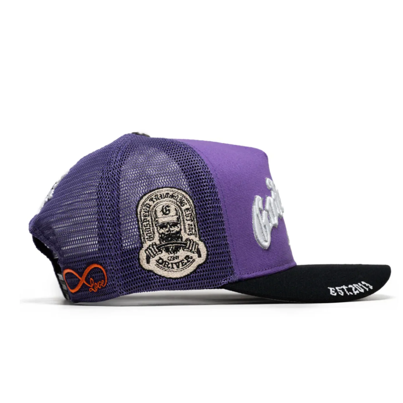 GODSPEED Forever Purple And Black Trucker Snap Back - Image 2