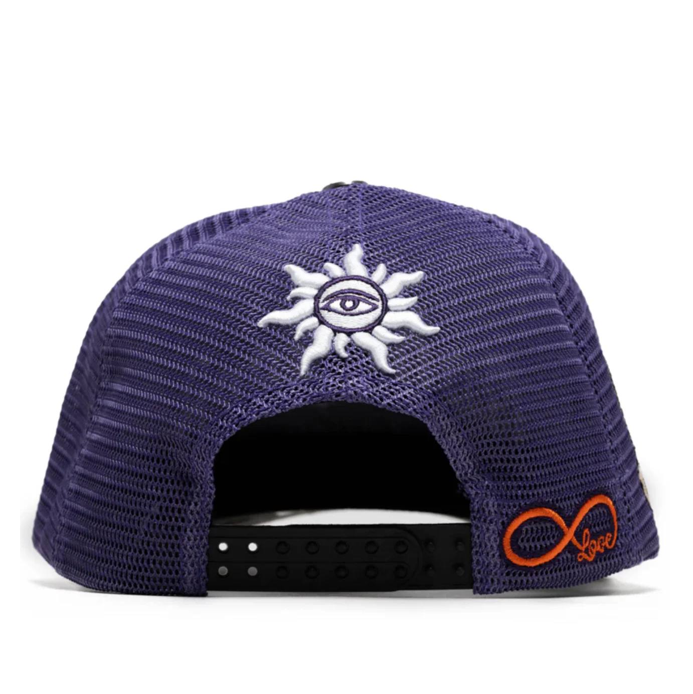 GODSPEED Forever Purple And Black Trucker Snap Back - Image 3