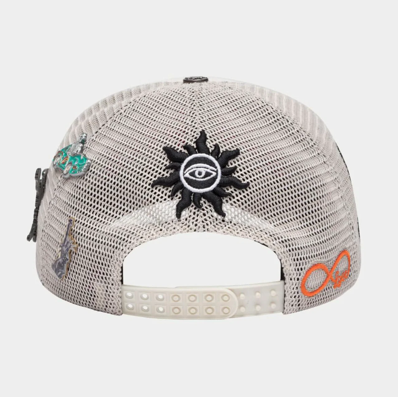 GodSpeed Forever Trucker Hat (White/ Pink Fuchsia) - Image 3
