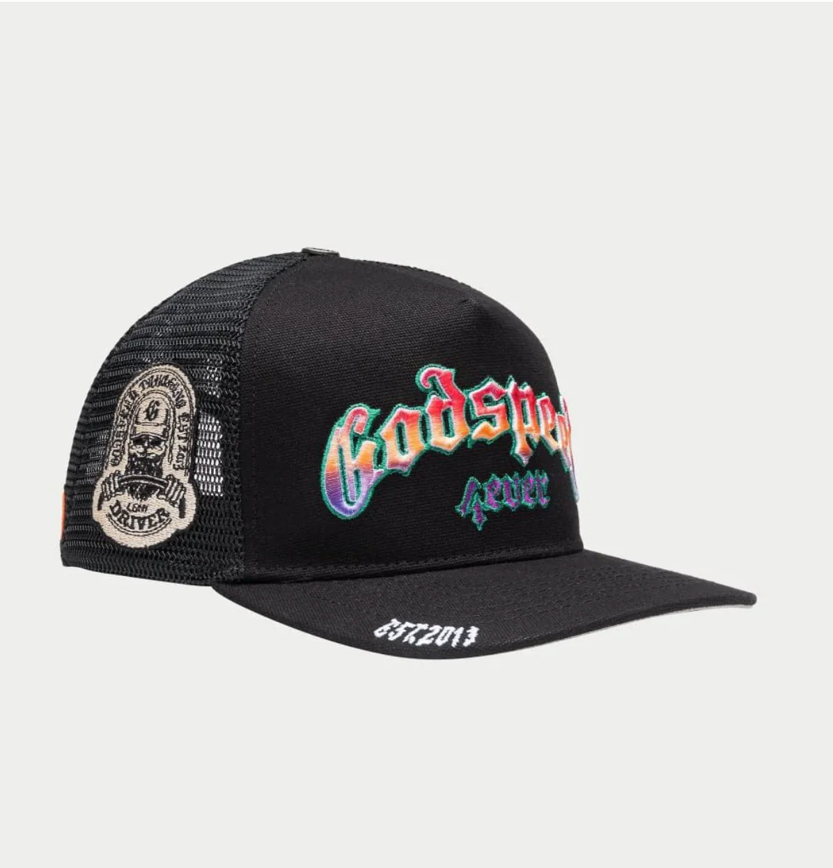 GODSPEED Forever Gradient Orange and Purple Trucker Snap Back - Image 3