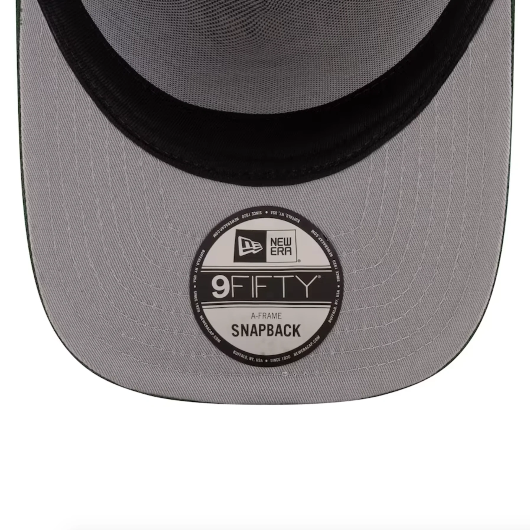 Green Bay Packers Black NFL25 DRAFT 950 AFrame Snap Back - Image 6
