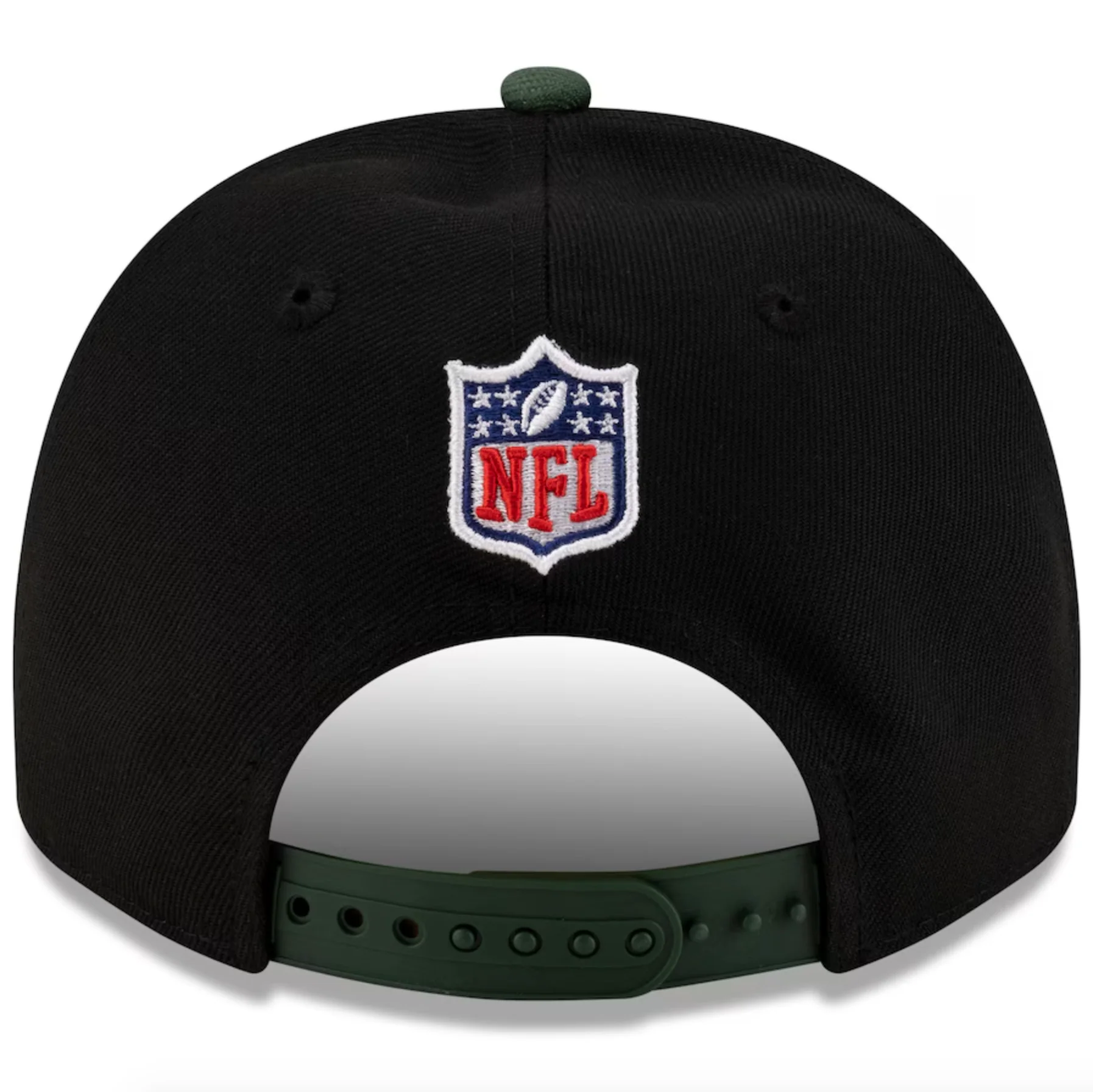 Green Bay Packers Black NFL25 DRAFT 950 AFrame Snap Back - Image 7