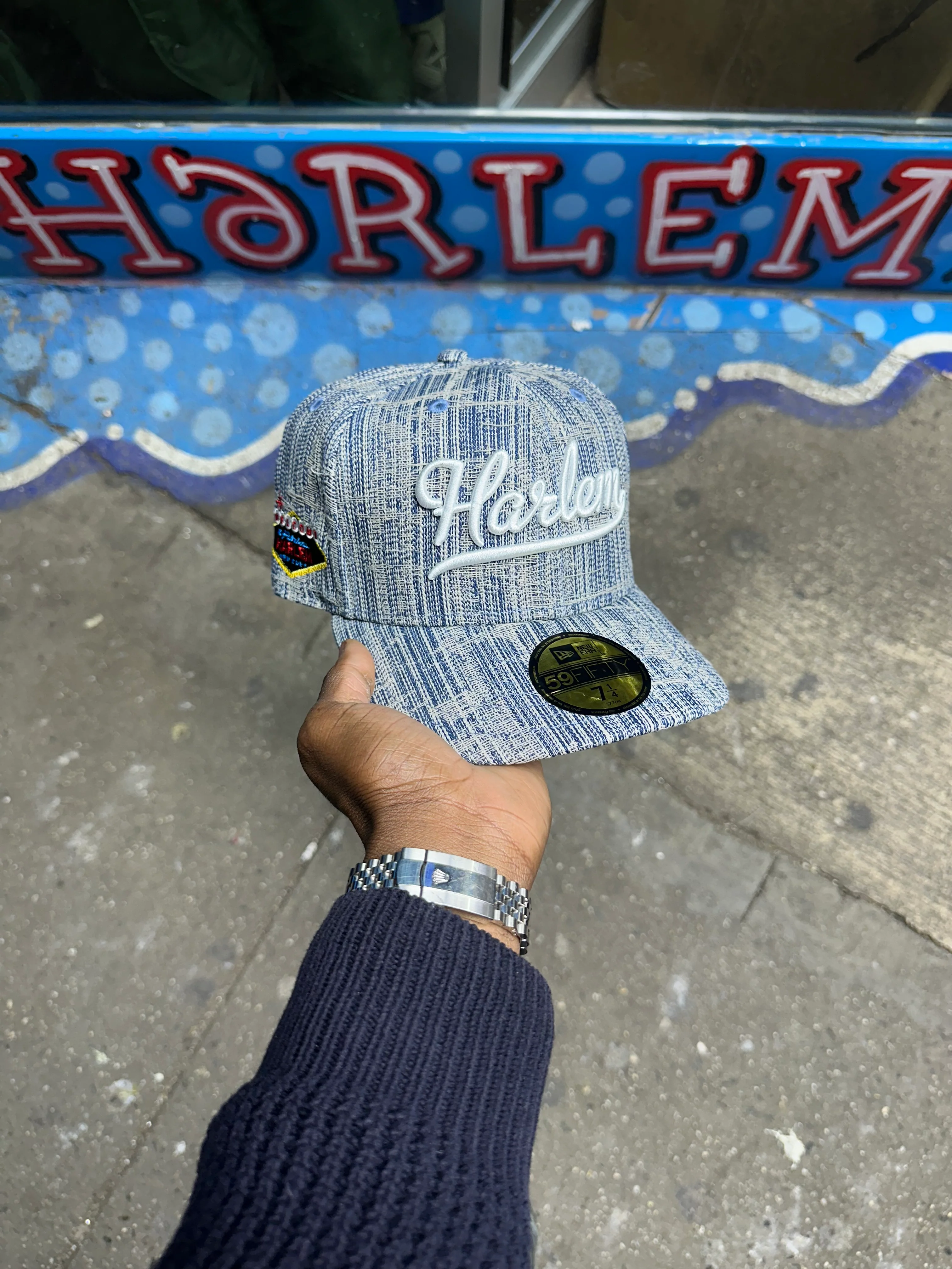 Harlem Distressed Denim 5950 Fitted - Image 4
