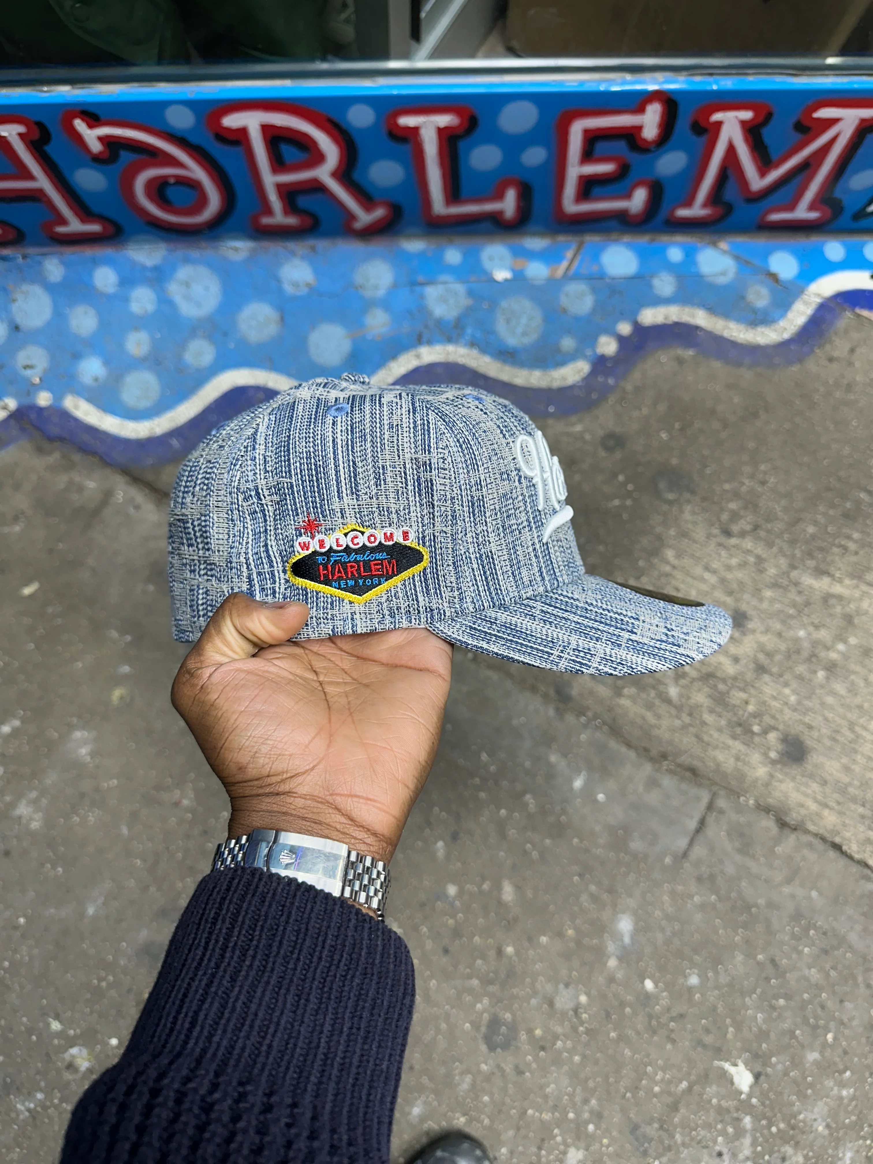 Harlem Distressed Denim 5950 Fitted - Image 5
