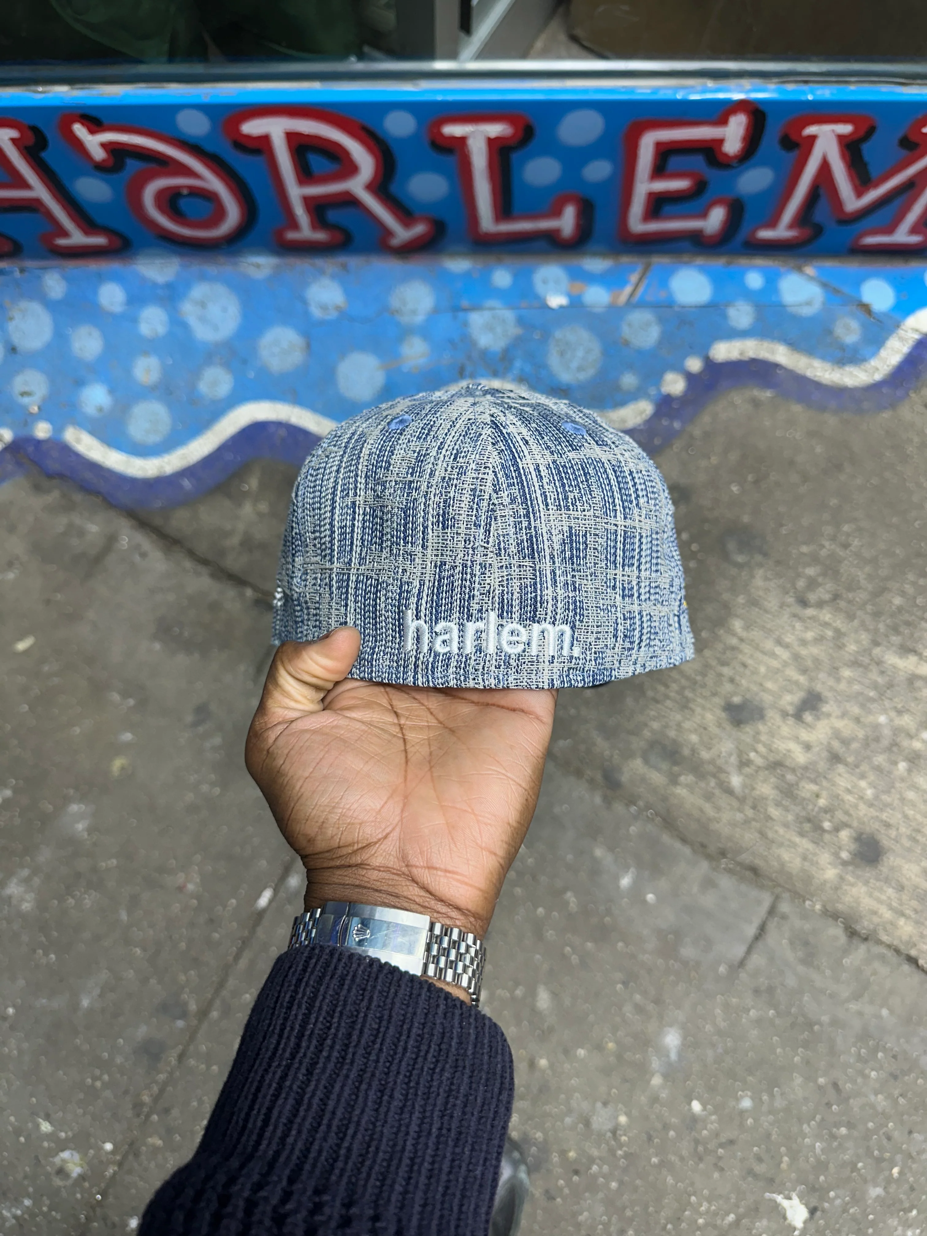 Harlem Distressed Denim 5950 Fitted - Image 6