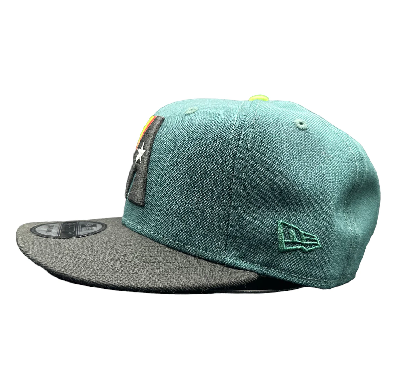 Houston Astros Dark Green & Black 950 Snap Back - Image 4