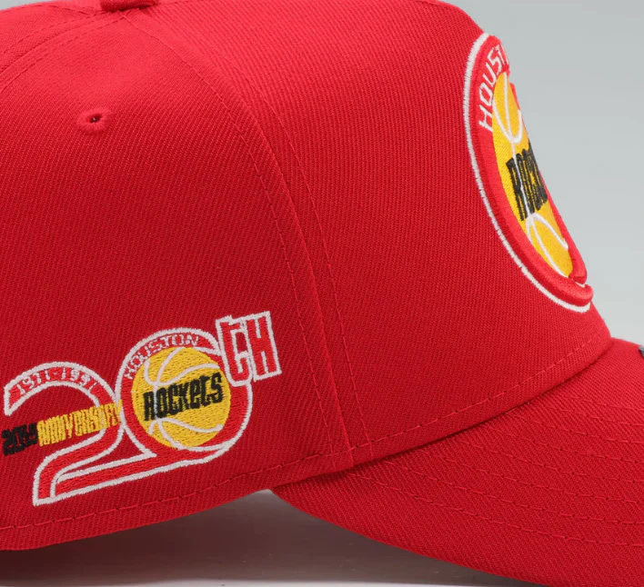 Houston Rockets Red HWC AFrame 20Th Anniversary Snap Back - Image 2