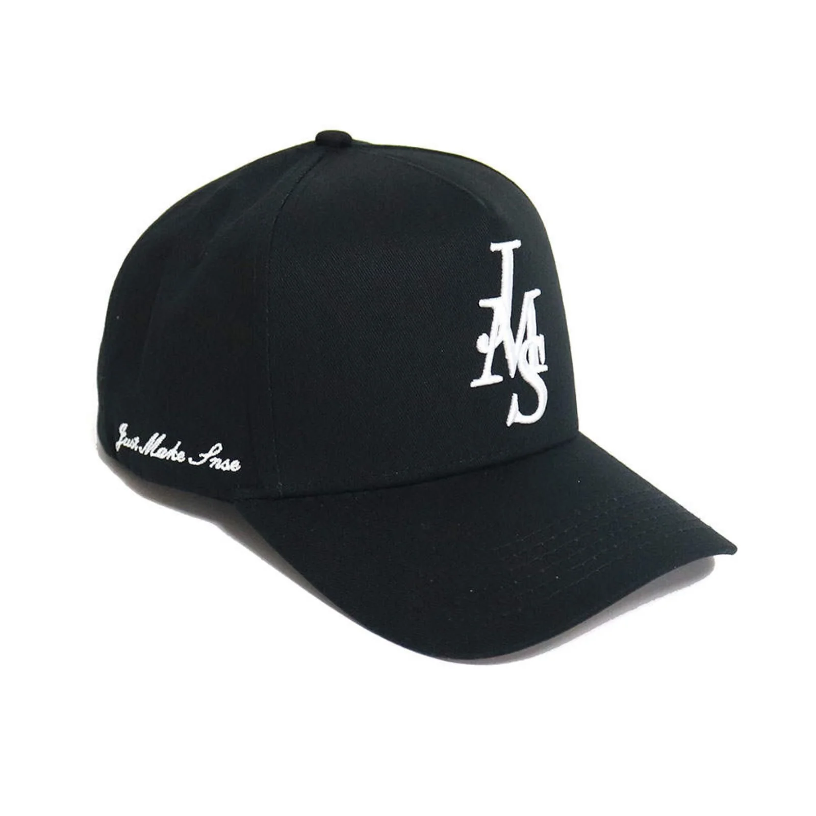Just Make Sense “JMS” Black SnapBack - Image 4