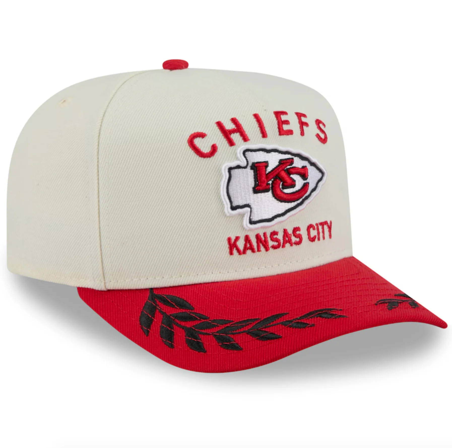 Kansas City Chiefs Chrome NFL25 DRAFT 950 AFrame Snap Back - Image 3