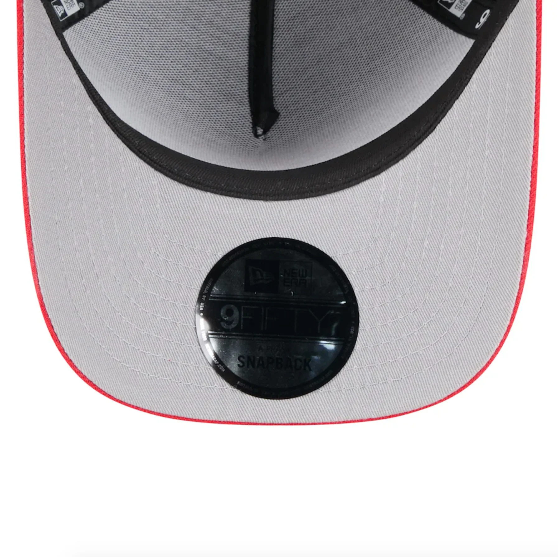 Kansas City Chiefs Black NFL25 DRAFT 950 AFrame Snap Back - Image 6