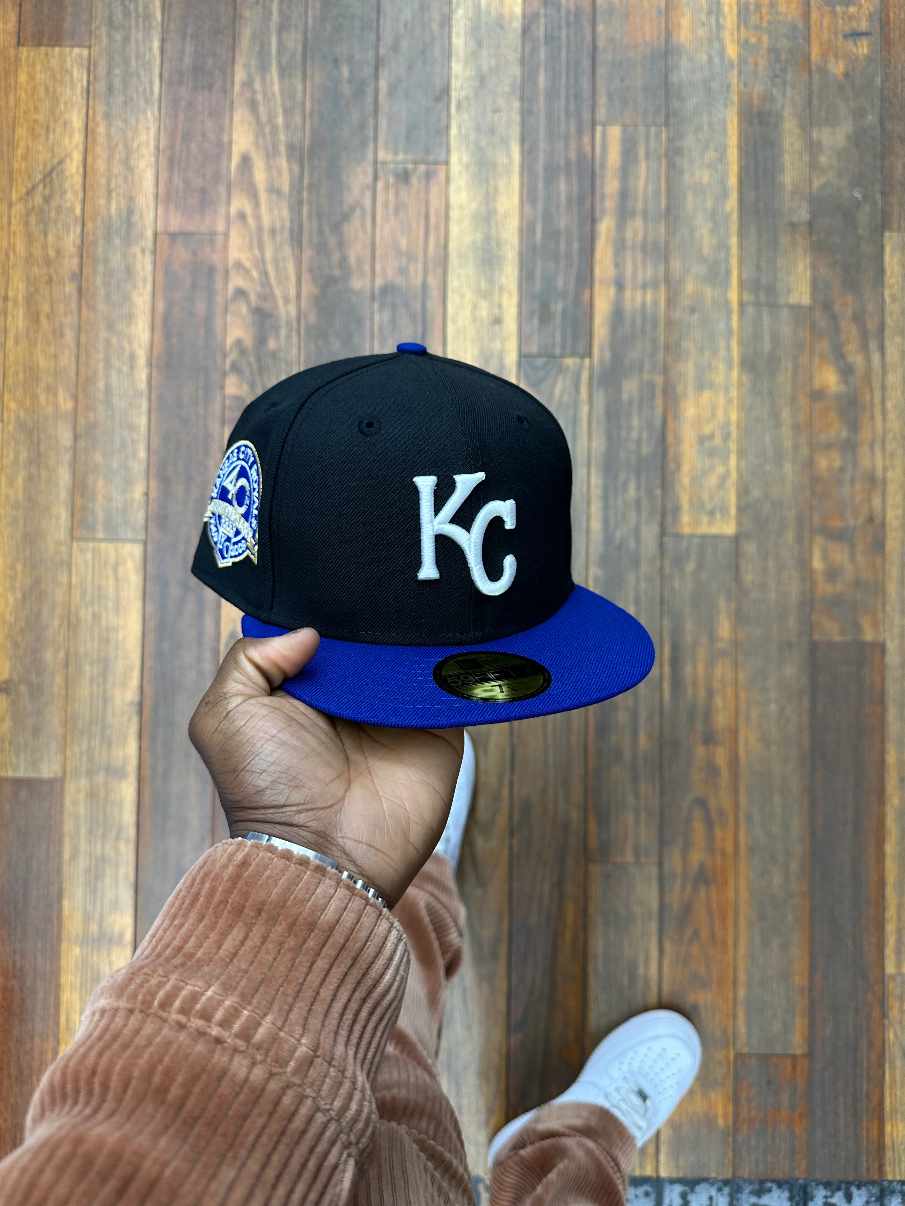 Kansas City Royals Black And Royal 40th Anniversary Grey UV - Image 3