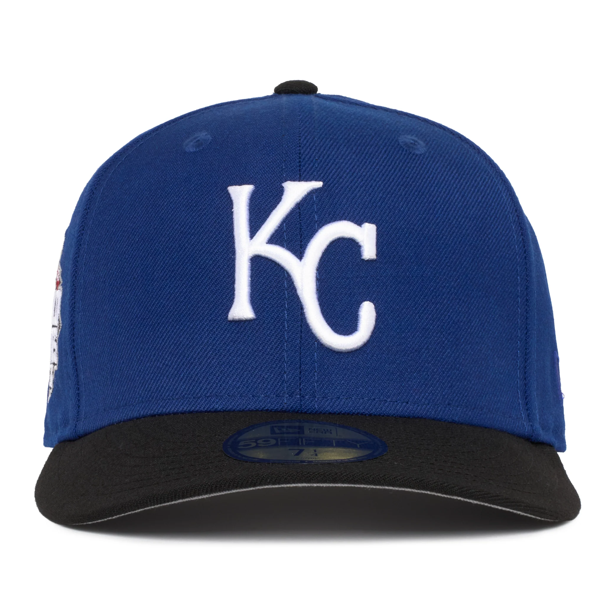 Kansas City Royals Royal Crown Black Visor 2015 Grey uv - Image 2