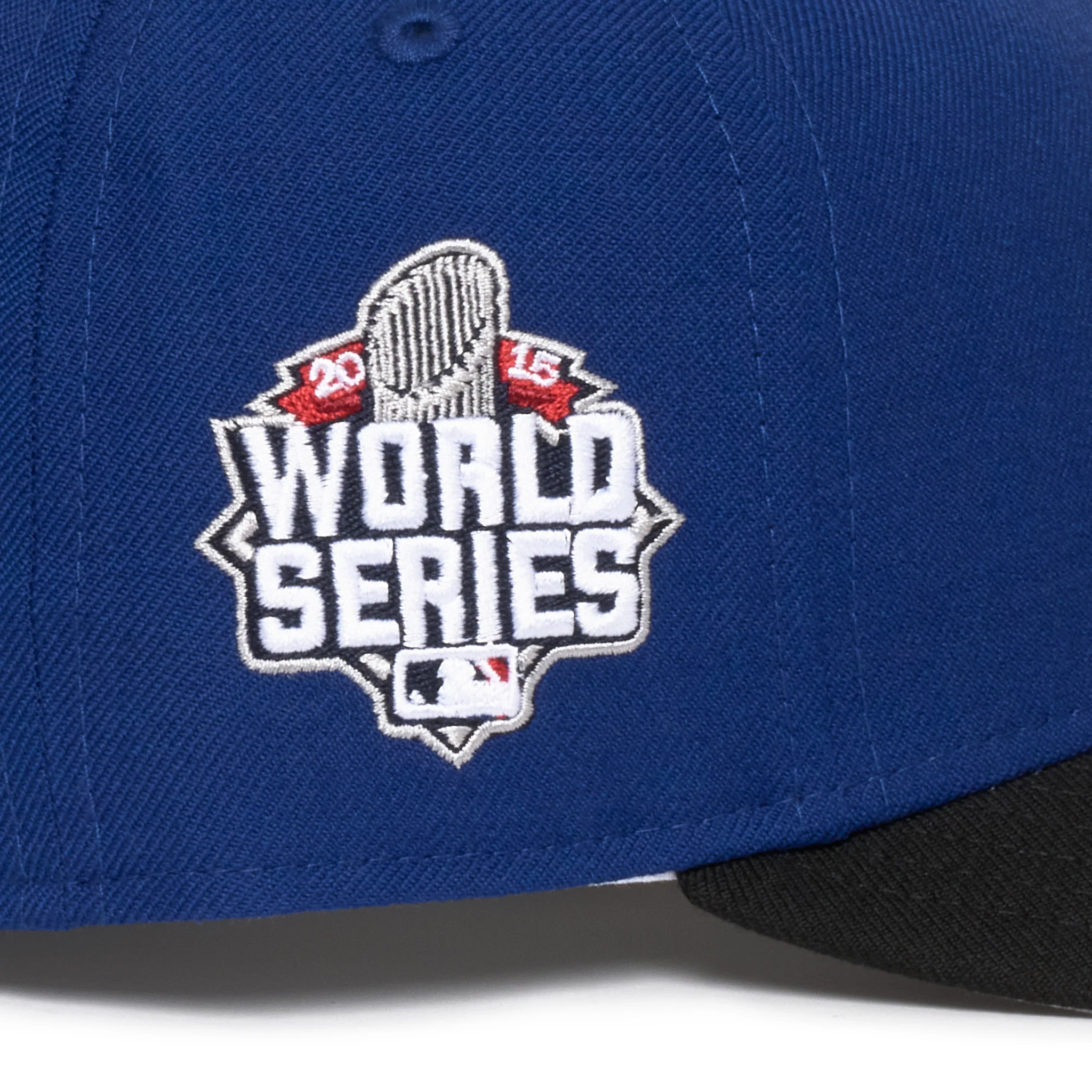 Kansas City Royals Royal Crown Black Visor 2015 Grey uv - Image 4