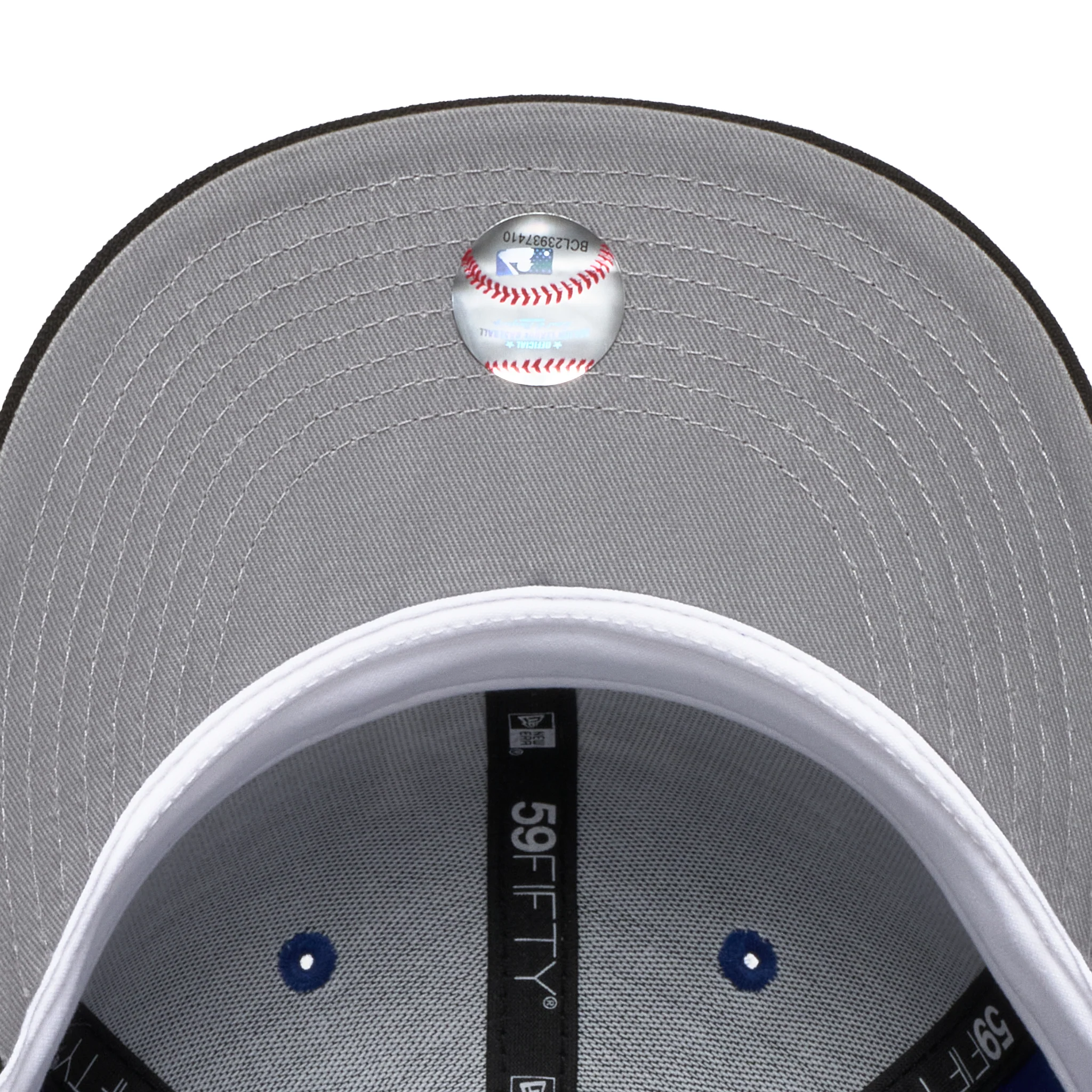 Kansas City Royals Royal Crown Black Visor 2015 Grey uv - Image 9