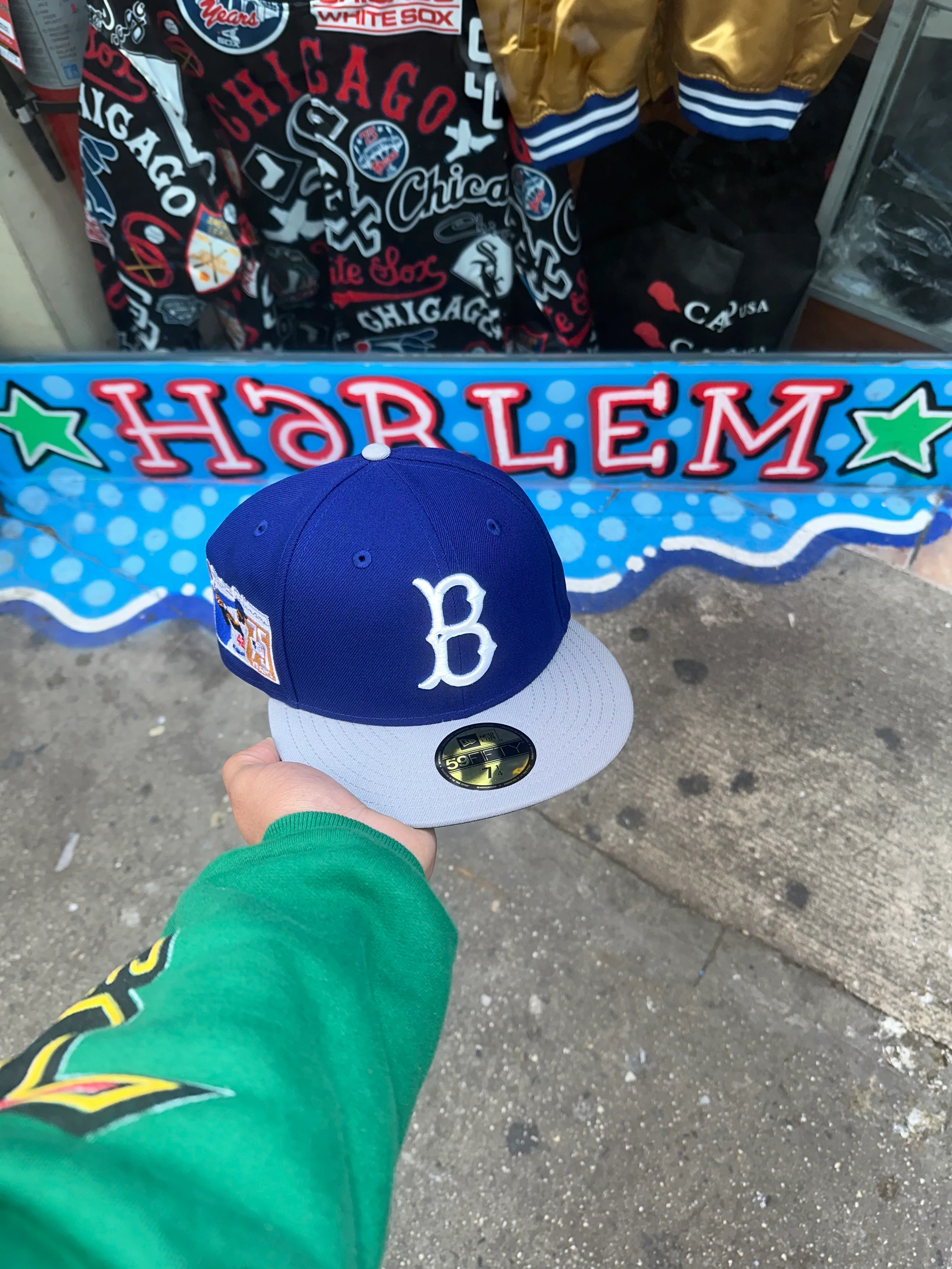 Brooklyn Dodgers Royal Blue & Grey Green UV 1975 WS - Image 3