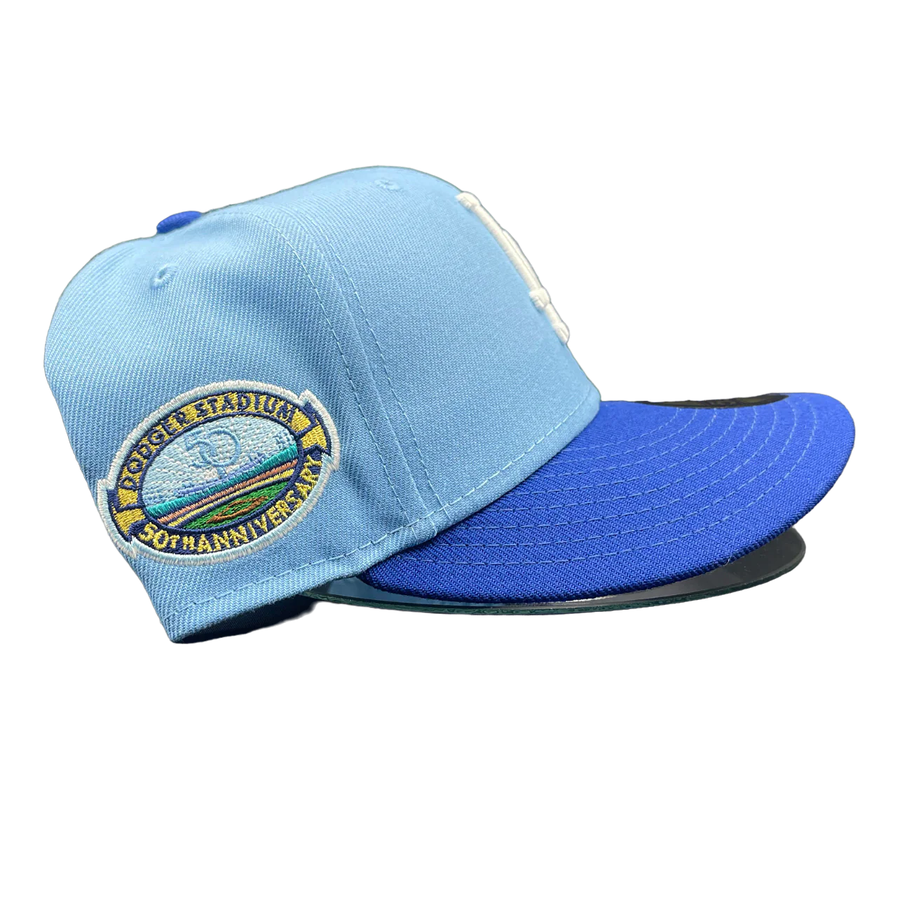 Los Angeles Dodgers Two Tone Sky and Royal 50TH - Image 14