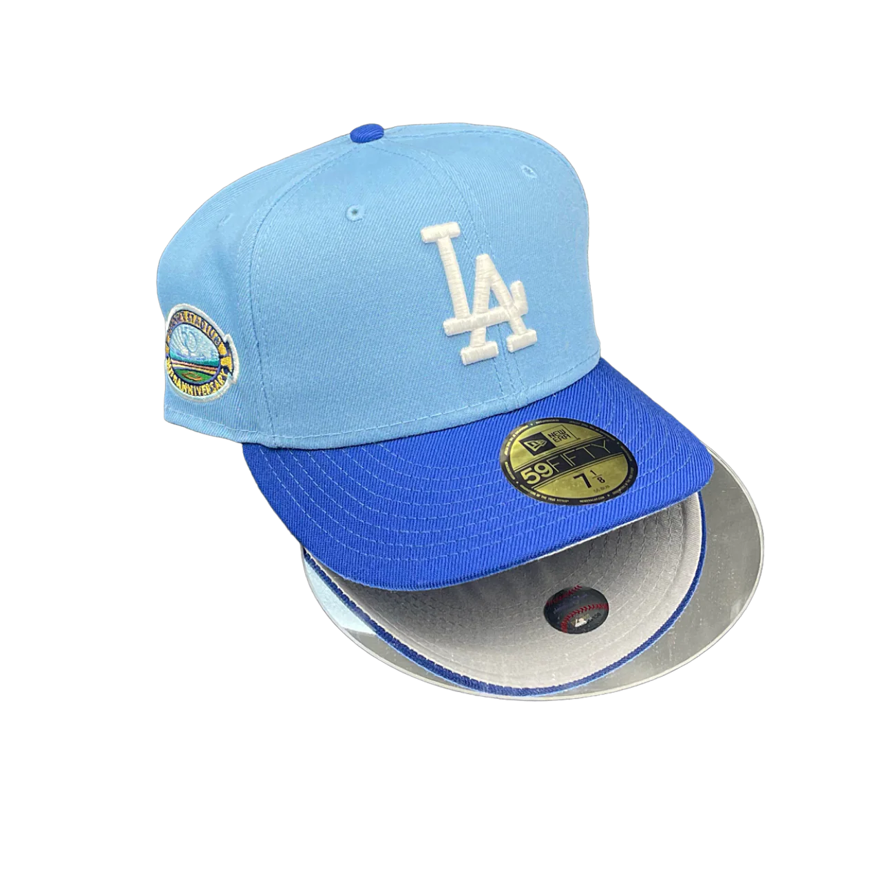 Los Angeles Dodgers Two Tone Sky and Royal 50TH - Image 15