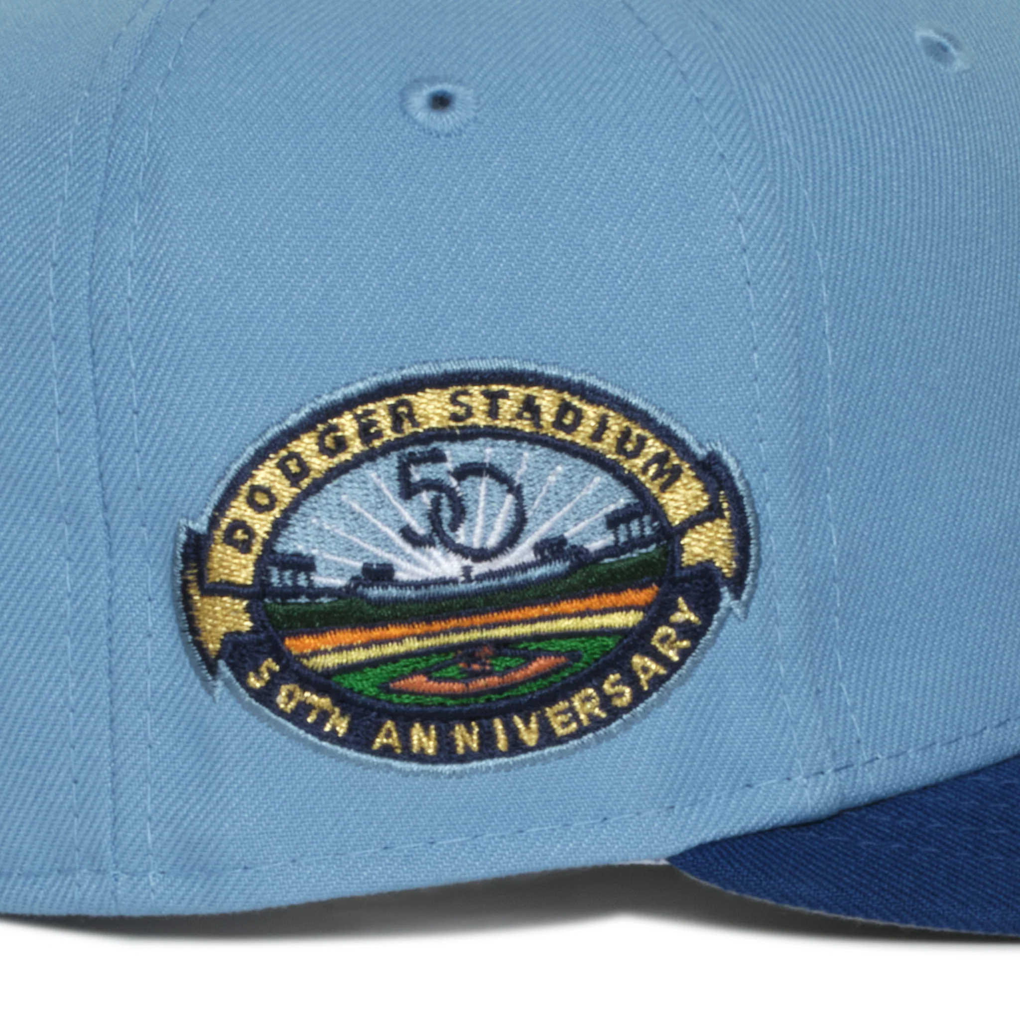 Los Angeles Dodgers Two Tone Sky and Royal 50TH - Image 4