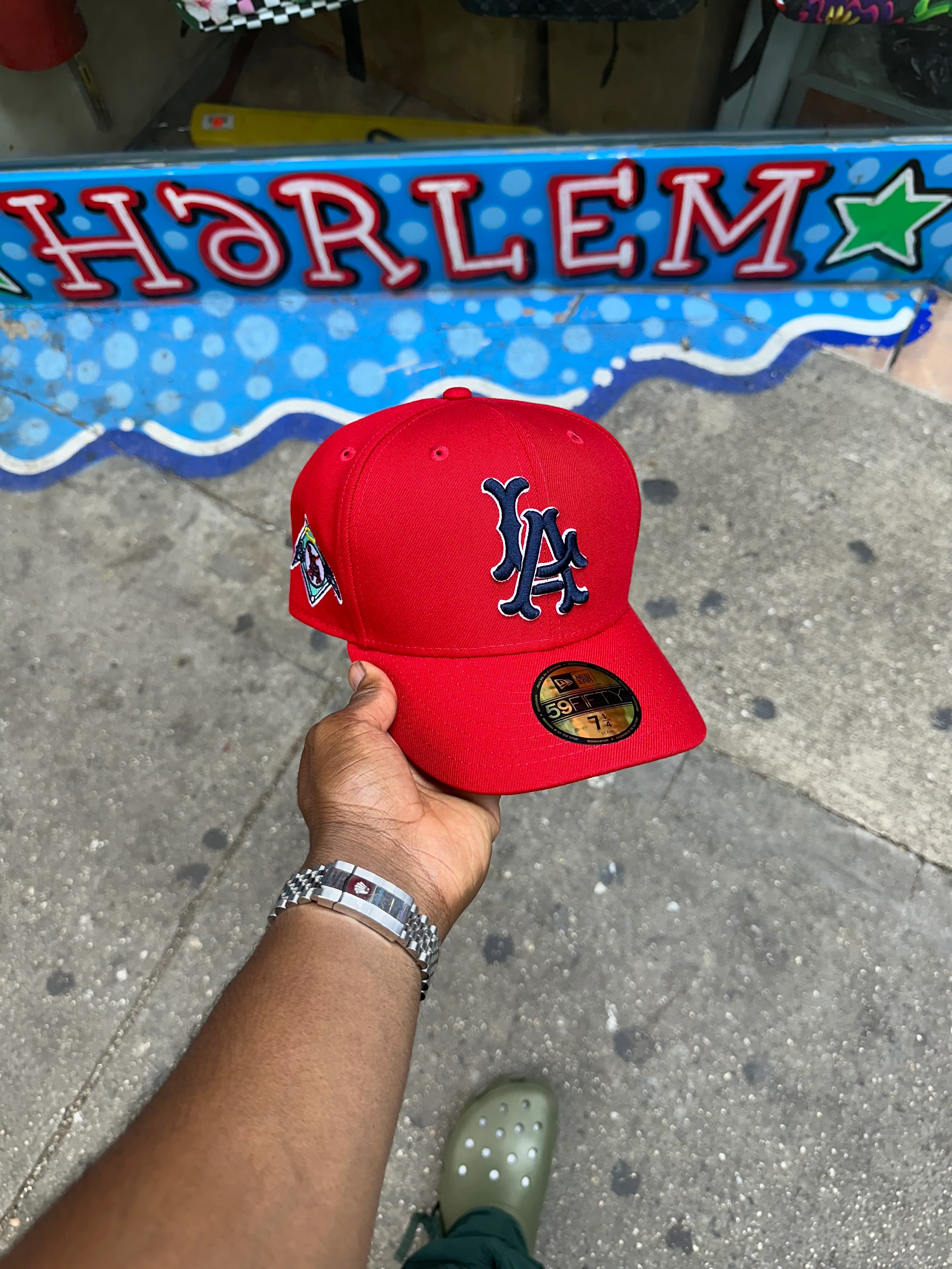 Los Angeles Angels All Red Bones Logo - Image 2