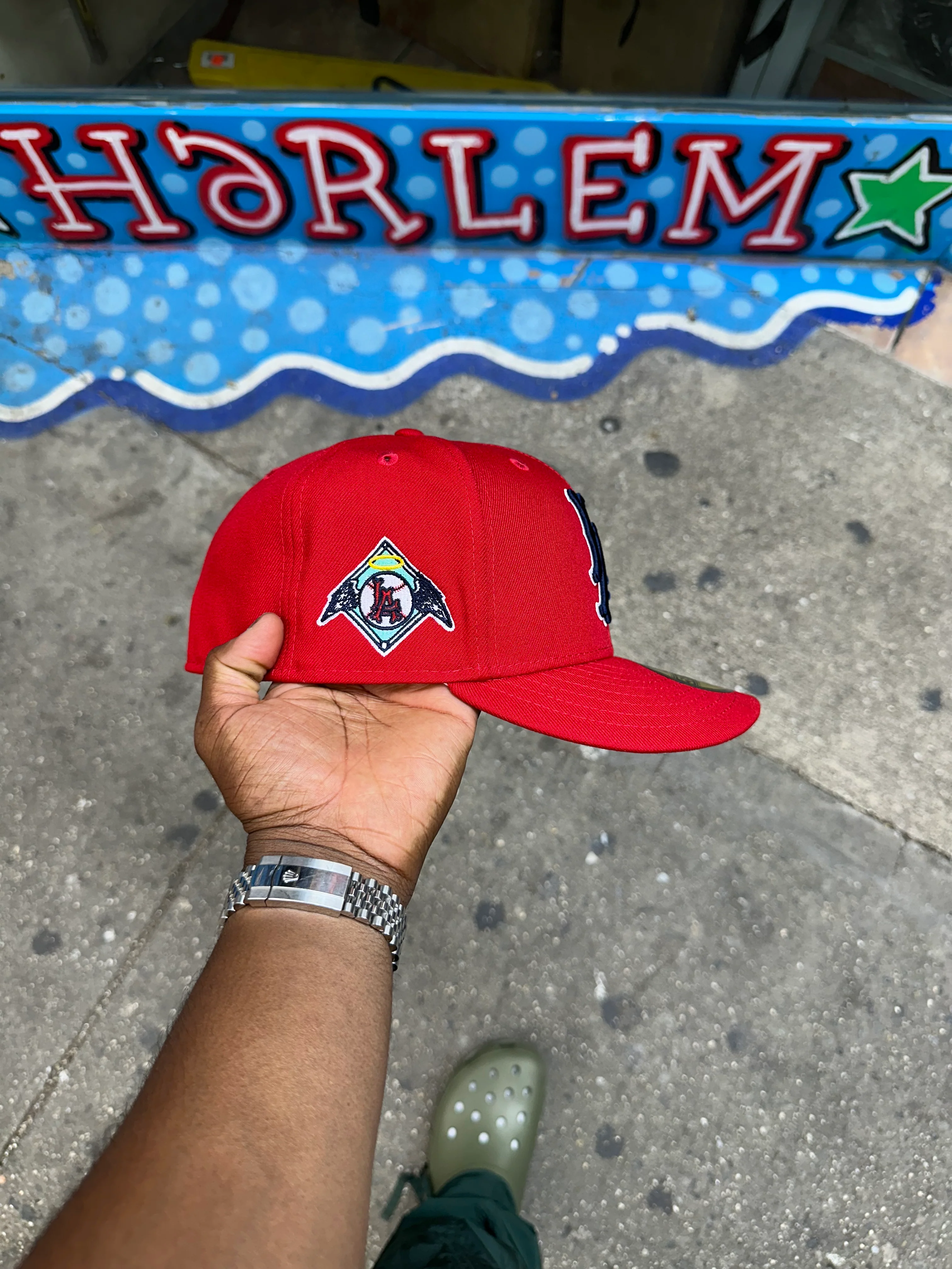 Los Angeles Angels All Red Bones Logo - Image 5