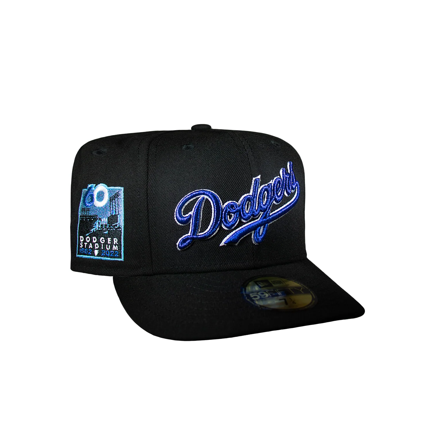 Los Angeles Dodgers All Black Script Logo 60Th - Image 2
