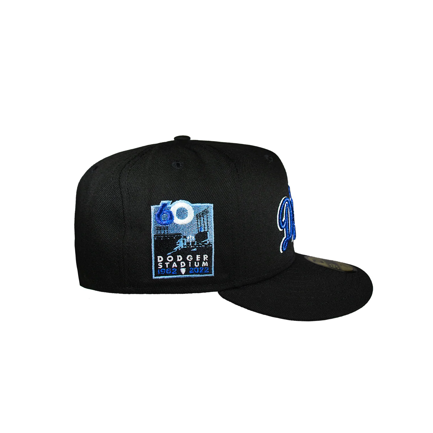Los Angeles Dodgers All Black Script Logo 60Th - Image 3
