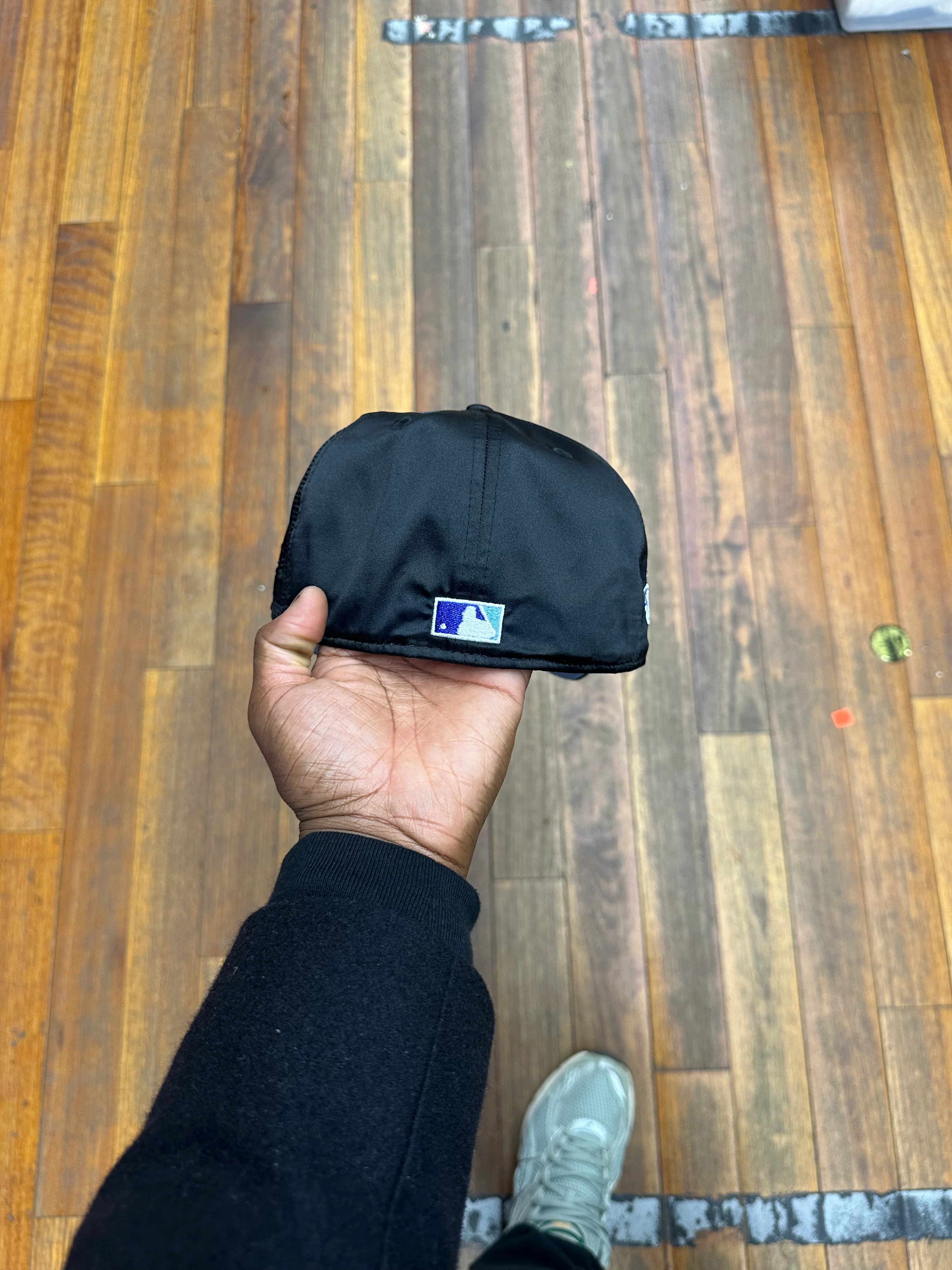 Los Angeles Dodgers Black Satin 1988 World Series - Image 5