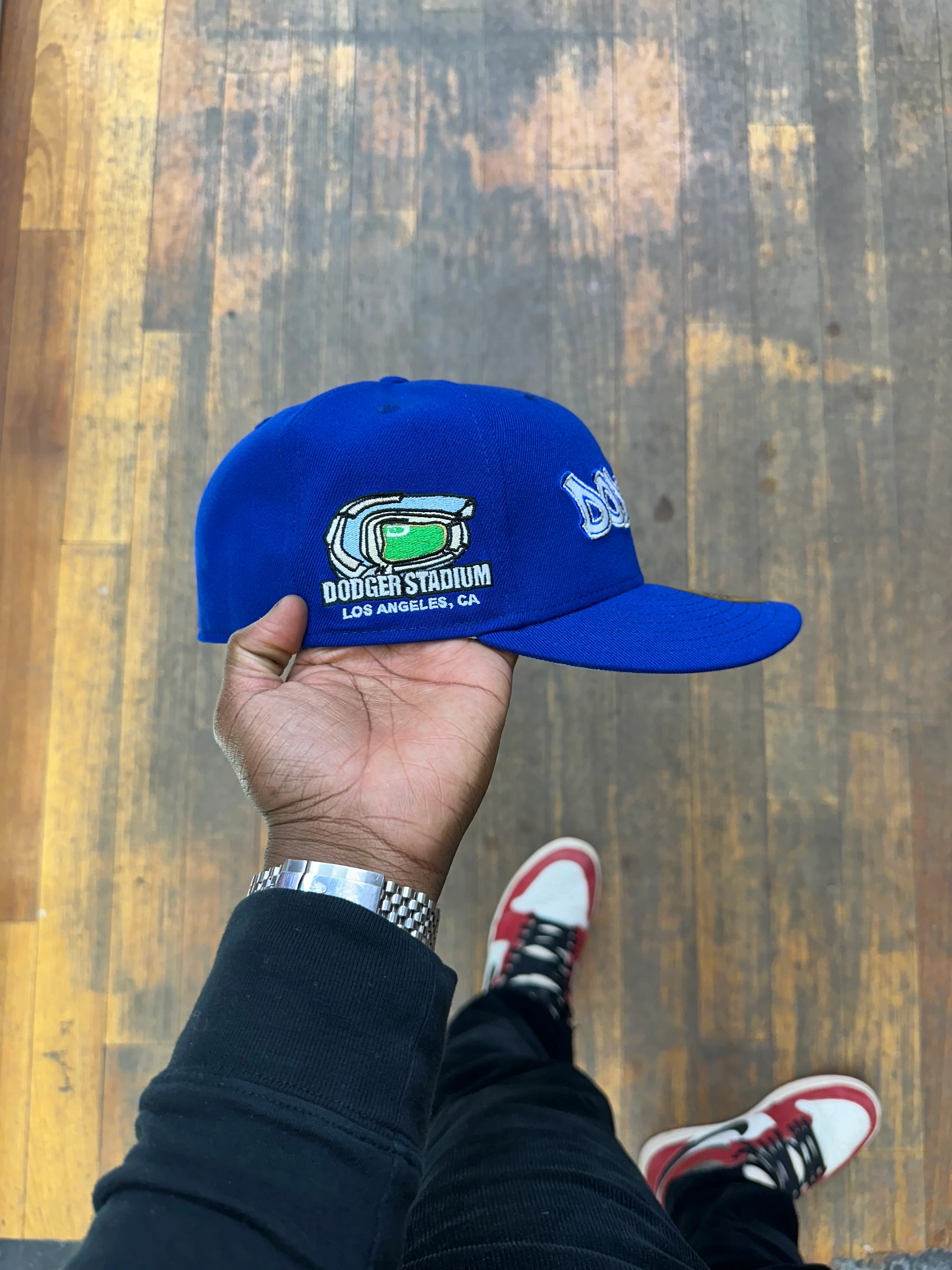 Los Angeles Dodgers Royal Blue Graffiti Logo Stadium Patch - Image 3