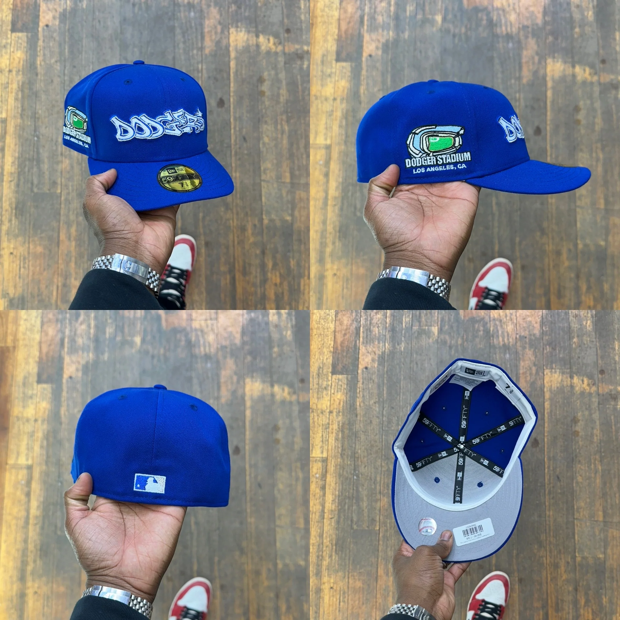 Los Angeles Dodgers Royal Blue Graffiti Logo Stadium Patch - Image 6