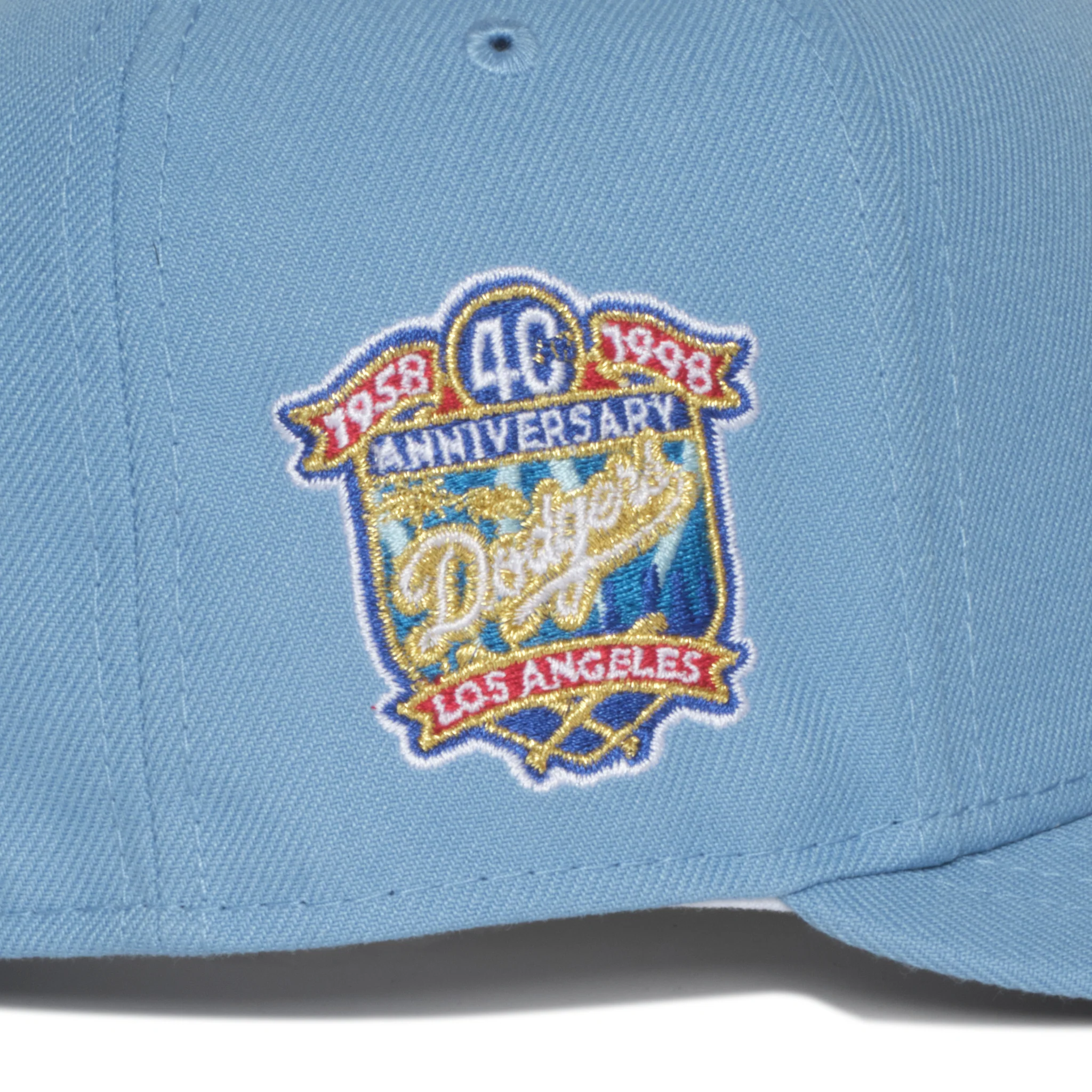 Los Angeles Dodgers Sky Blue Palm Tree 60Th Anniversary - Image 4
