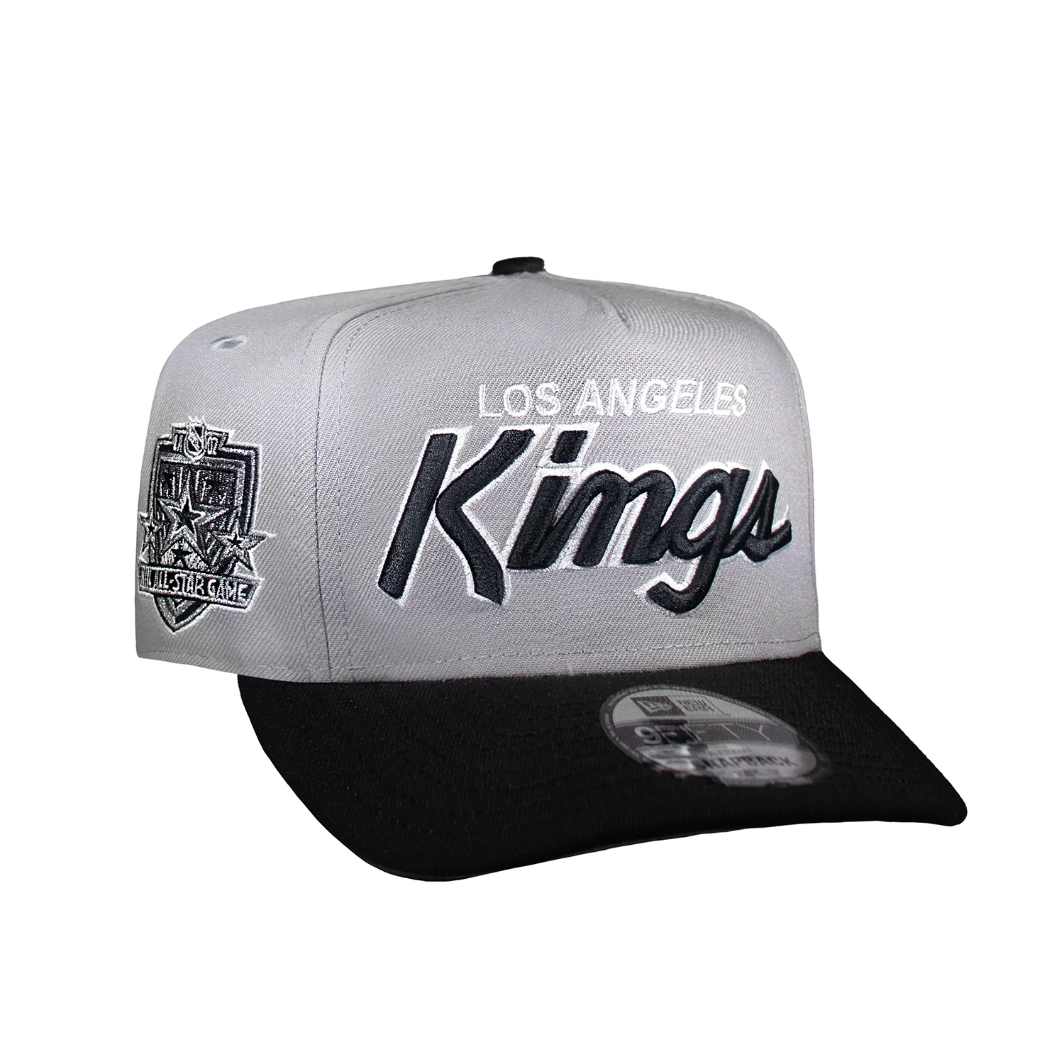 Los Angeles Kings Grey & Black 950 AFrame Snap Back - Image 2