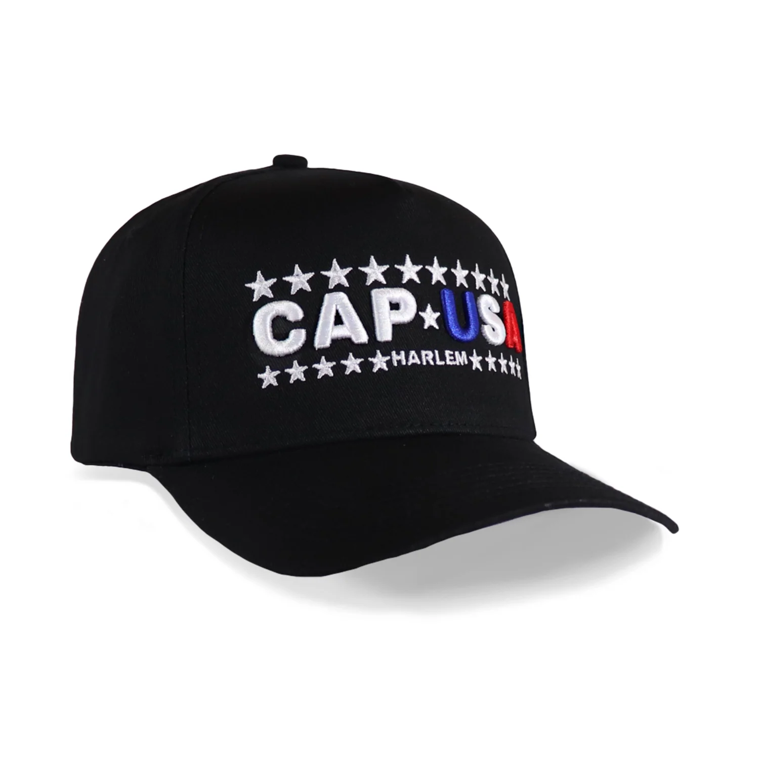 CAP USA All Black Snapback - Image 2