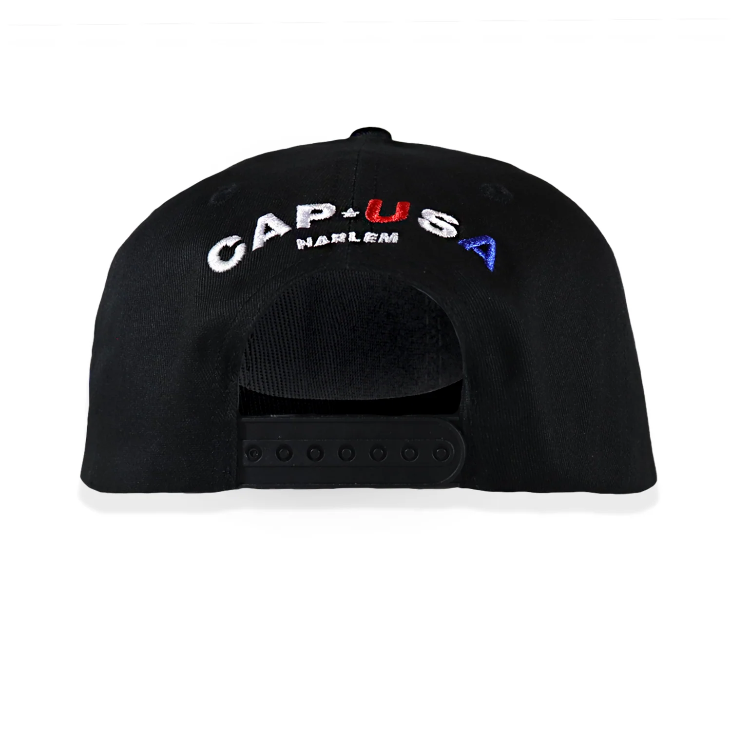 CAP USA All Black Snapback - Image 4