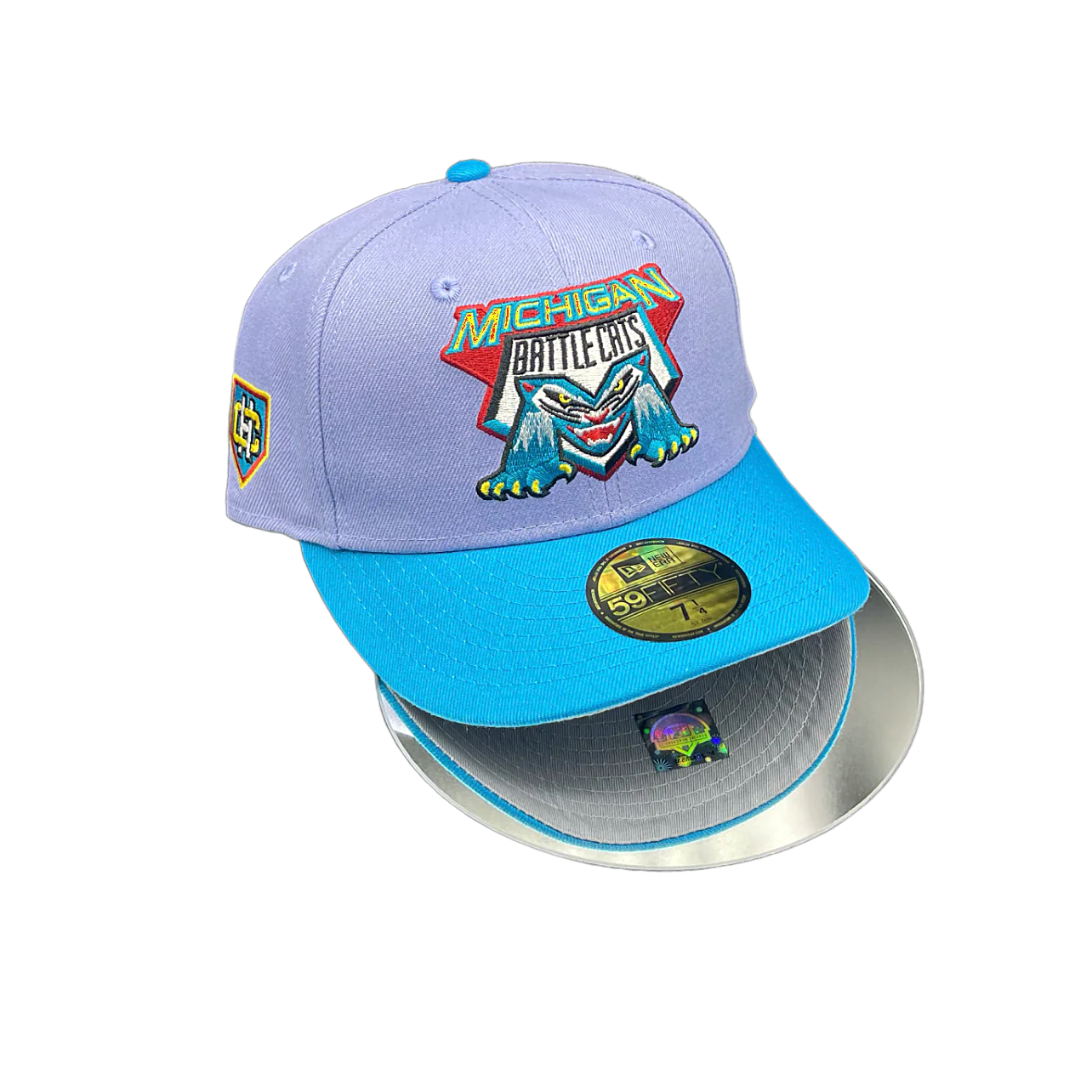Michigan Battle Cats Lavender & Teal - Image 3