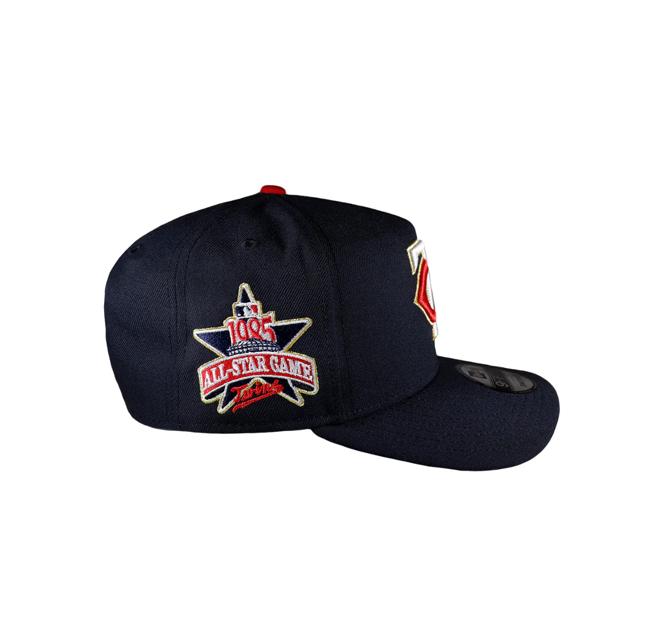 Minnesota Twins All Navy 950 AFrame 85 ASG Snap Back - Image 2