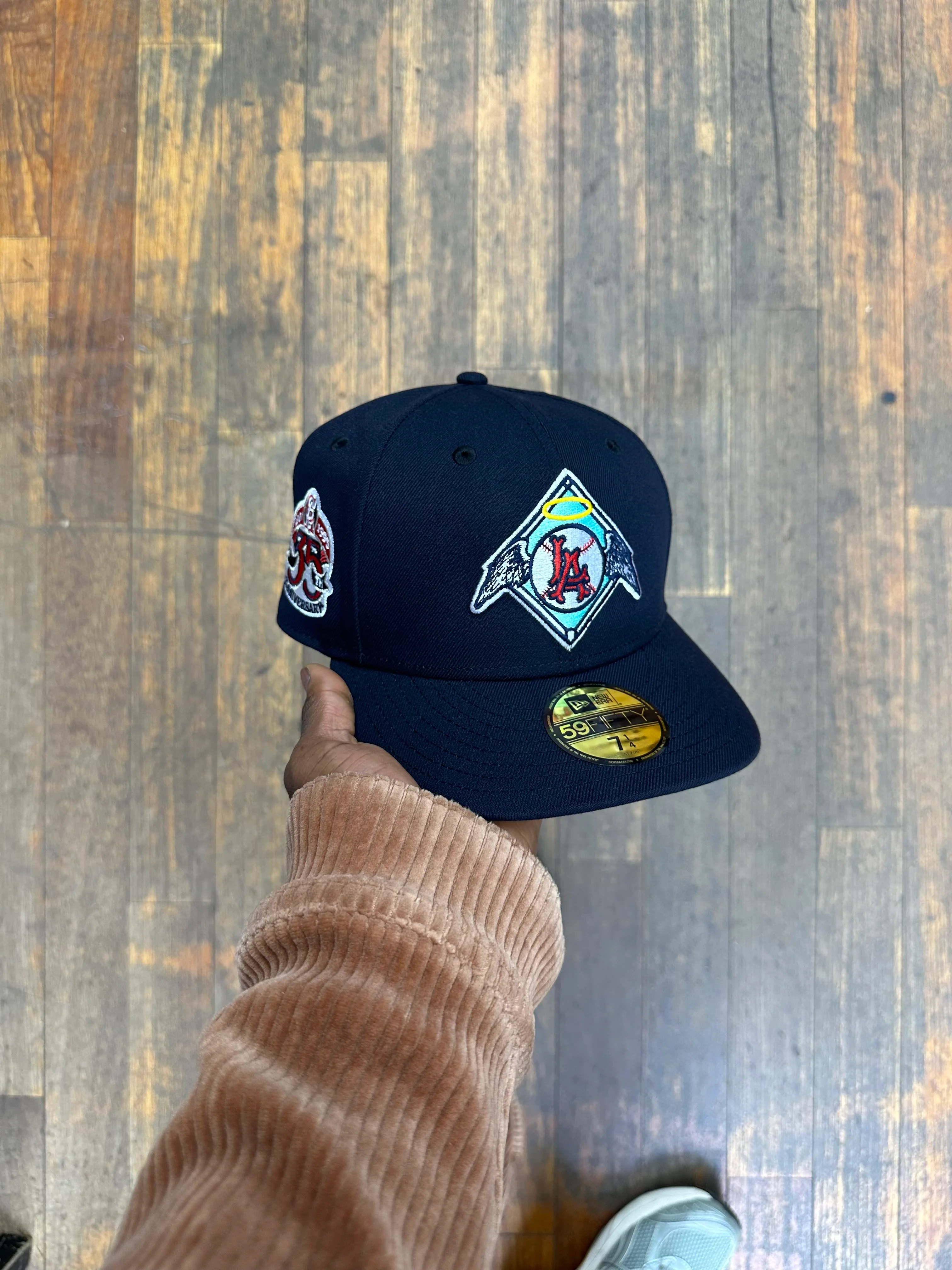 Los Angeles Angels All Navy w/ Wings Logo 35 Years Anniversary - Image 3