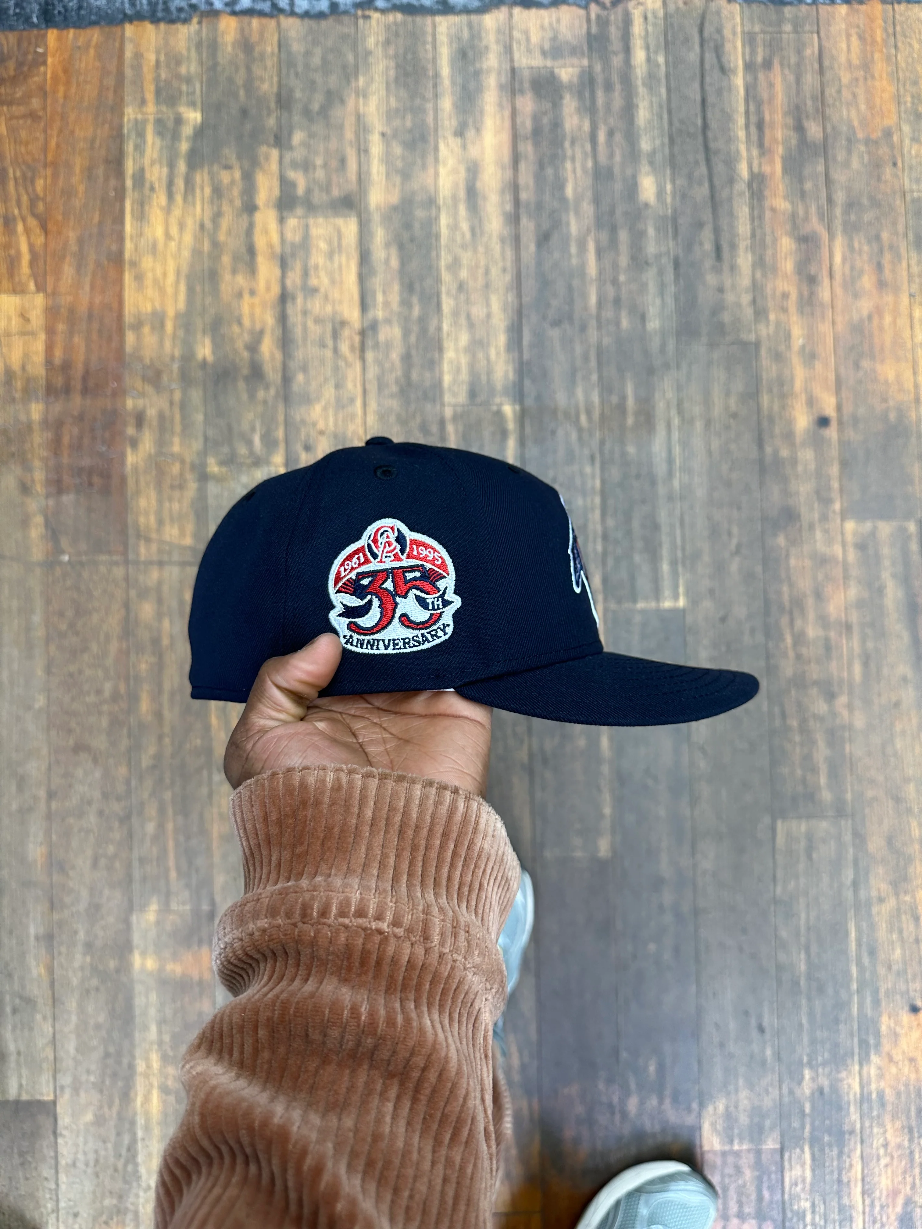 Los Angeles Angels All Navy w/ Wings Logo 35 Years Anniversary - Image 5