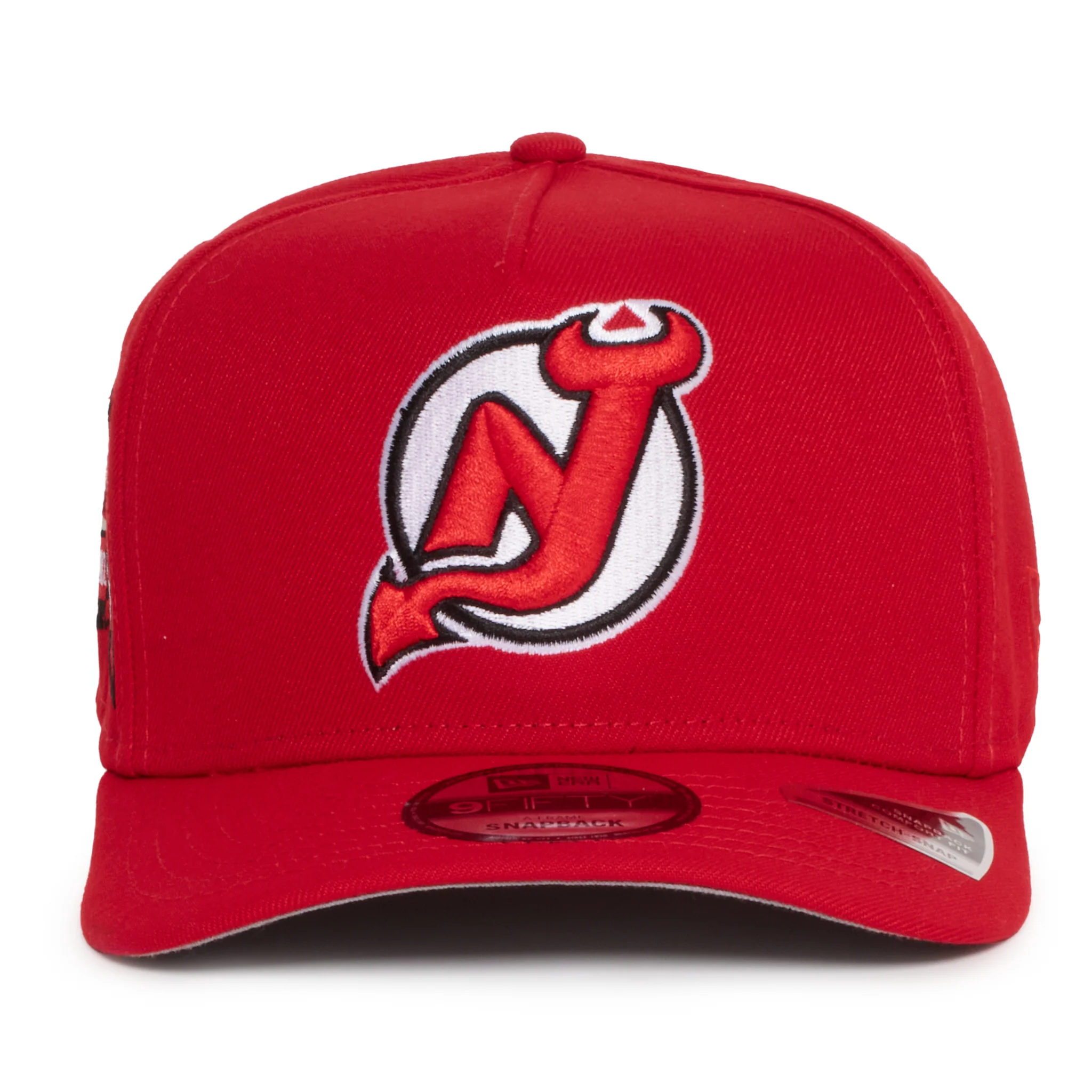 New Jersey Devils All Red 950 AFrame 25 Years Snap Back - Image 2