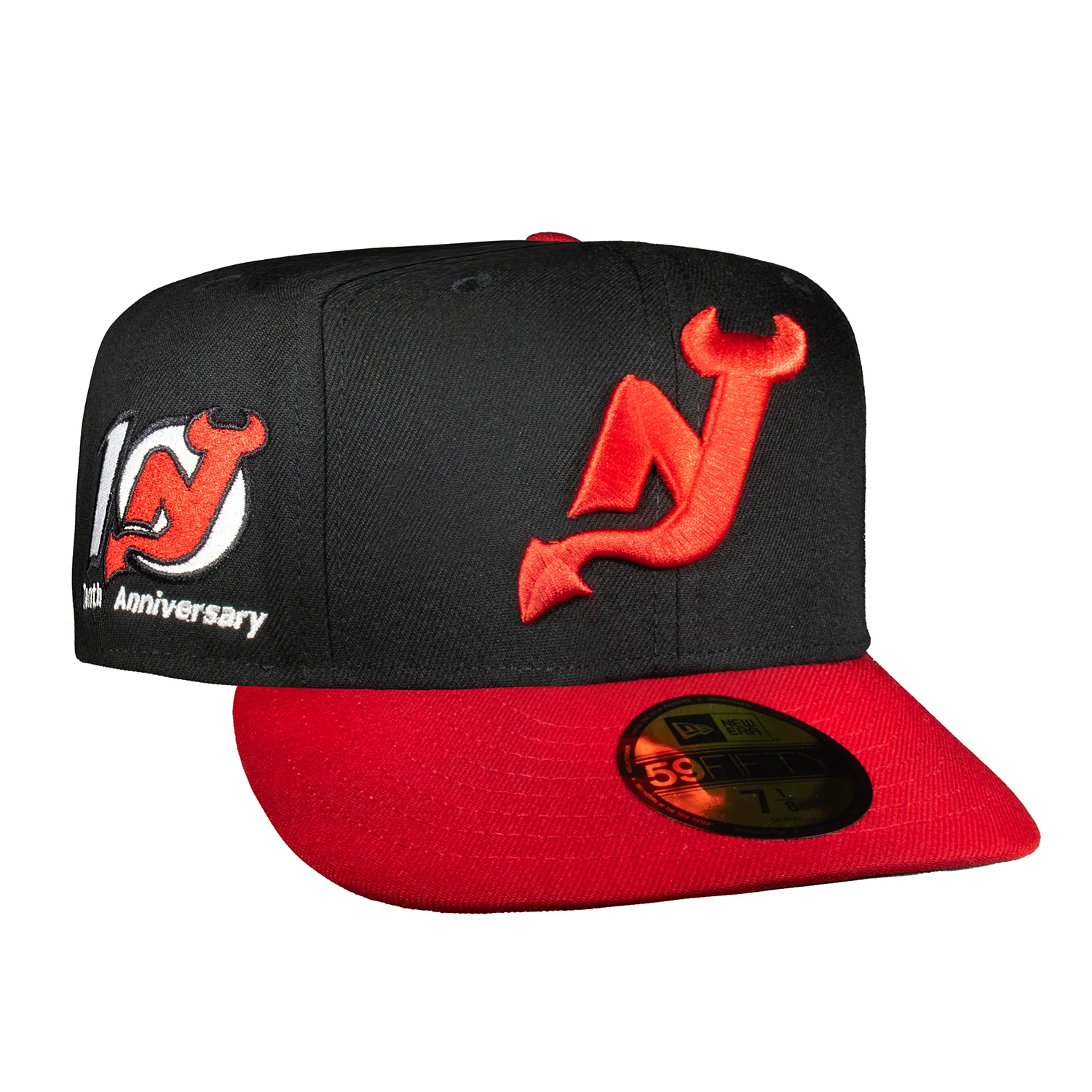 New Jersey Devils Black and Red 10Th Anniversary